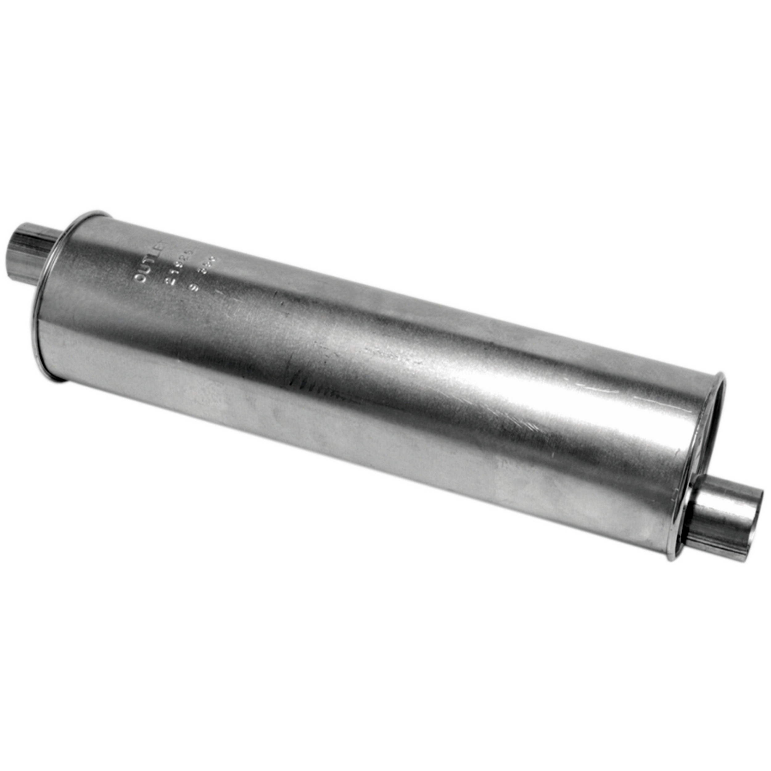 Heavy Duty Direct Fit Exhaust Muffler 2.5" Inlet (ID) 2.5" Outlet (ID)