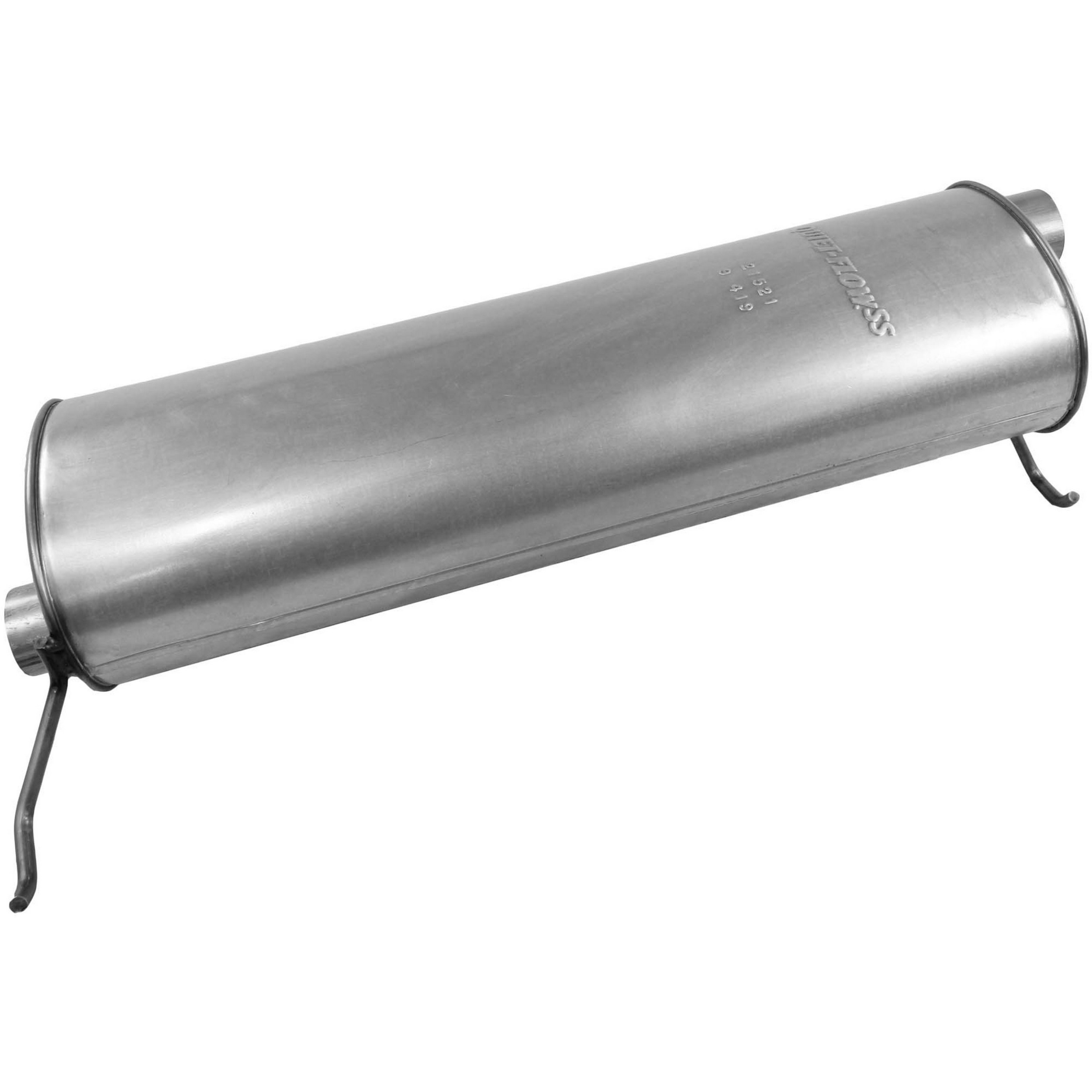 Quiet-Flow SS Direct Fit Exhaust Muffler 2.5" Inlet (ID) 2.5" Outlet (ID)