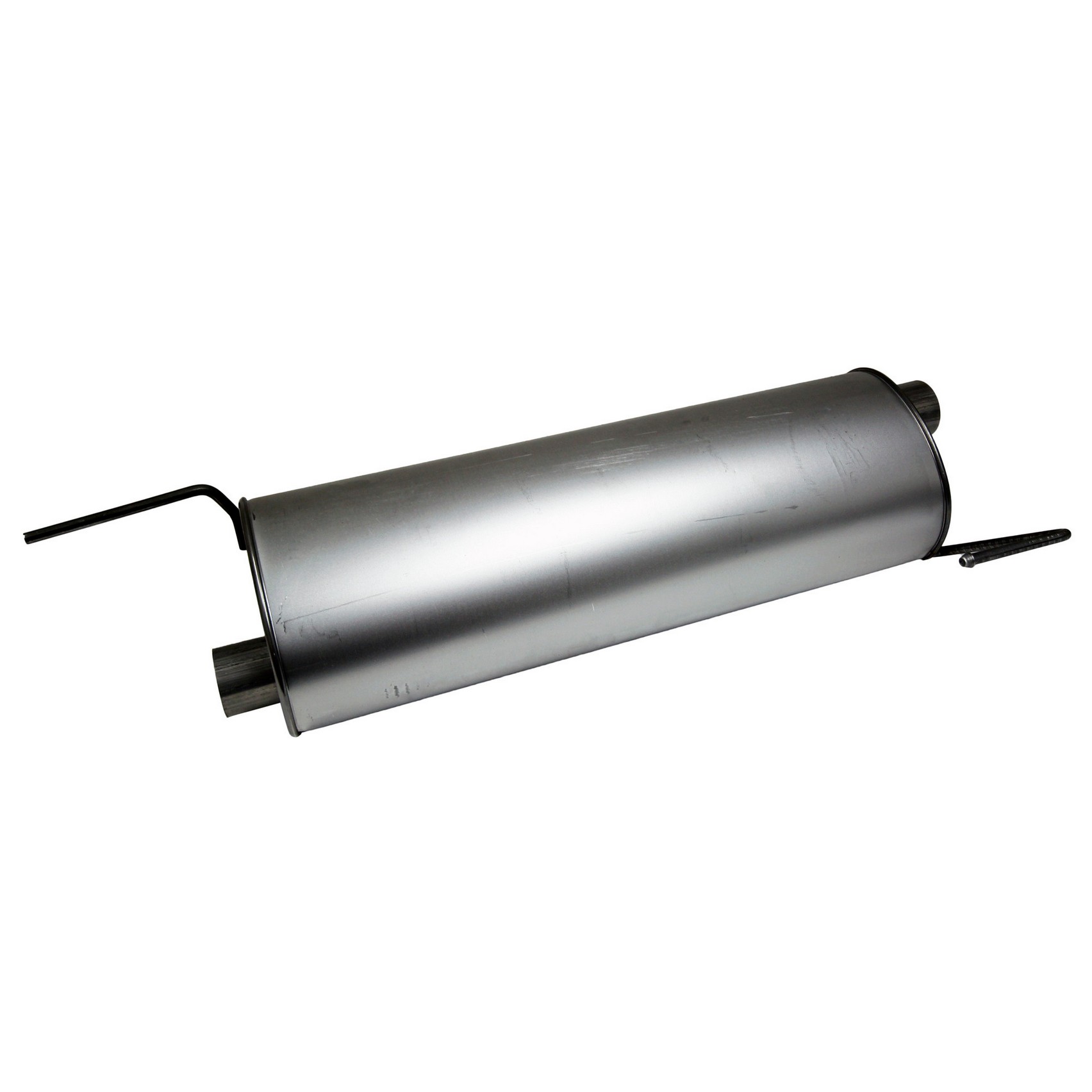Quiet-Flow SS Direct Fit Exhaust Muffler 2.5" Inlet (ID) 2.5" Outlet (ID)