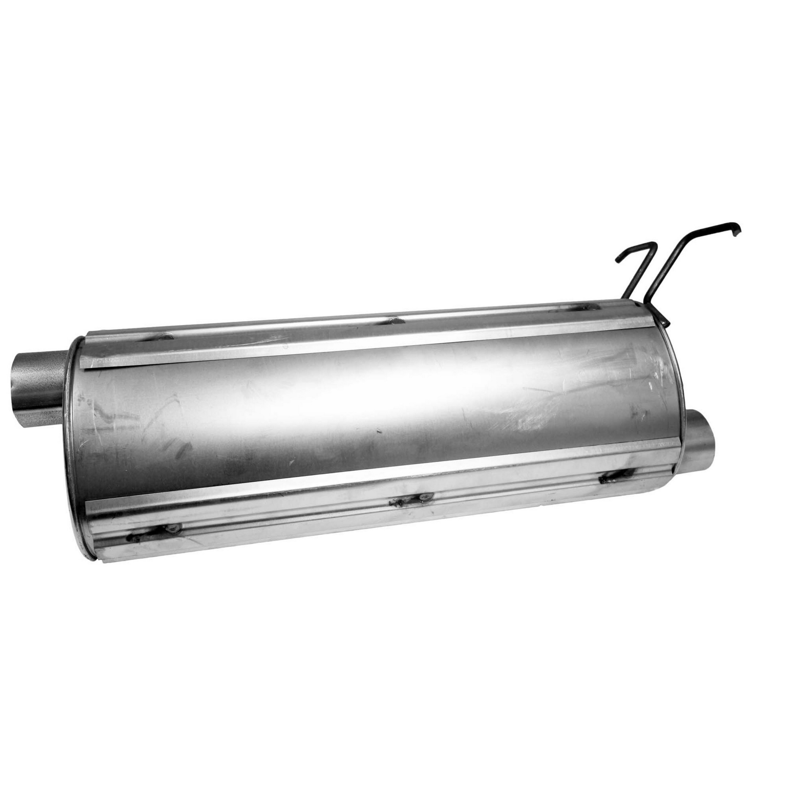 Quiet-Flow SS Direct Fit Exhaust Muffler 3" Inlet (ID) 3" Outlet (ID)