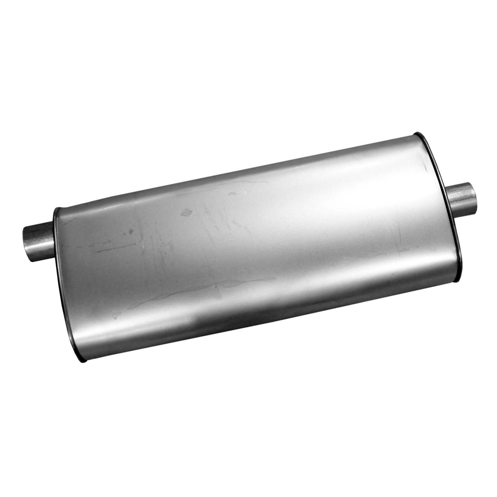 Quiet-Flow SS Direct Fit Exhaust Muffler 2.5" Inlet (ID) 2.25" Outlet (ID)
