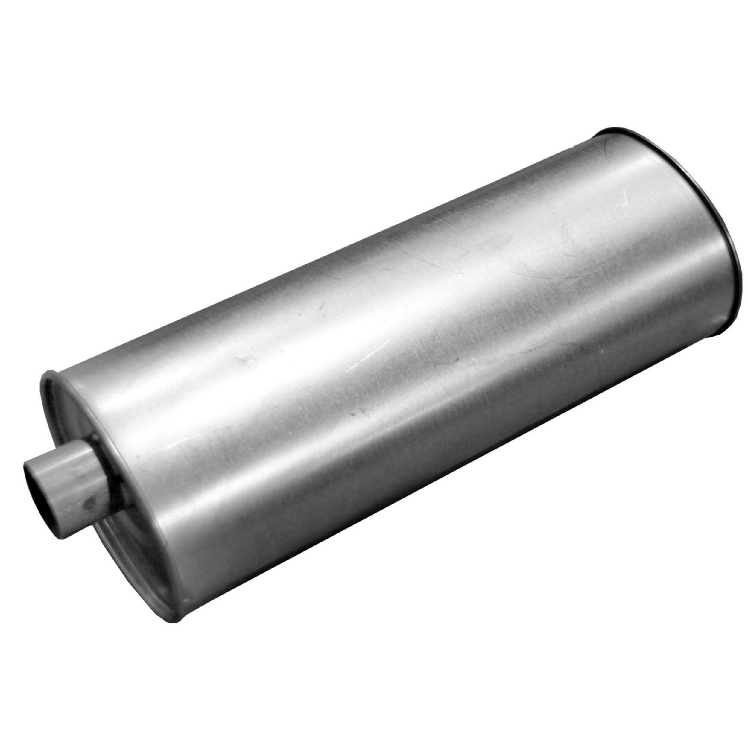 Quiet-Flow SS Direct Fit Exhaust Muffler 2.5" Inlet (ID) 2.5" Outlet (ID)