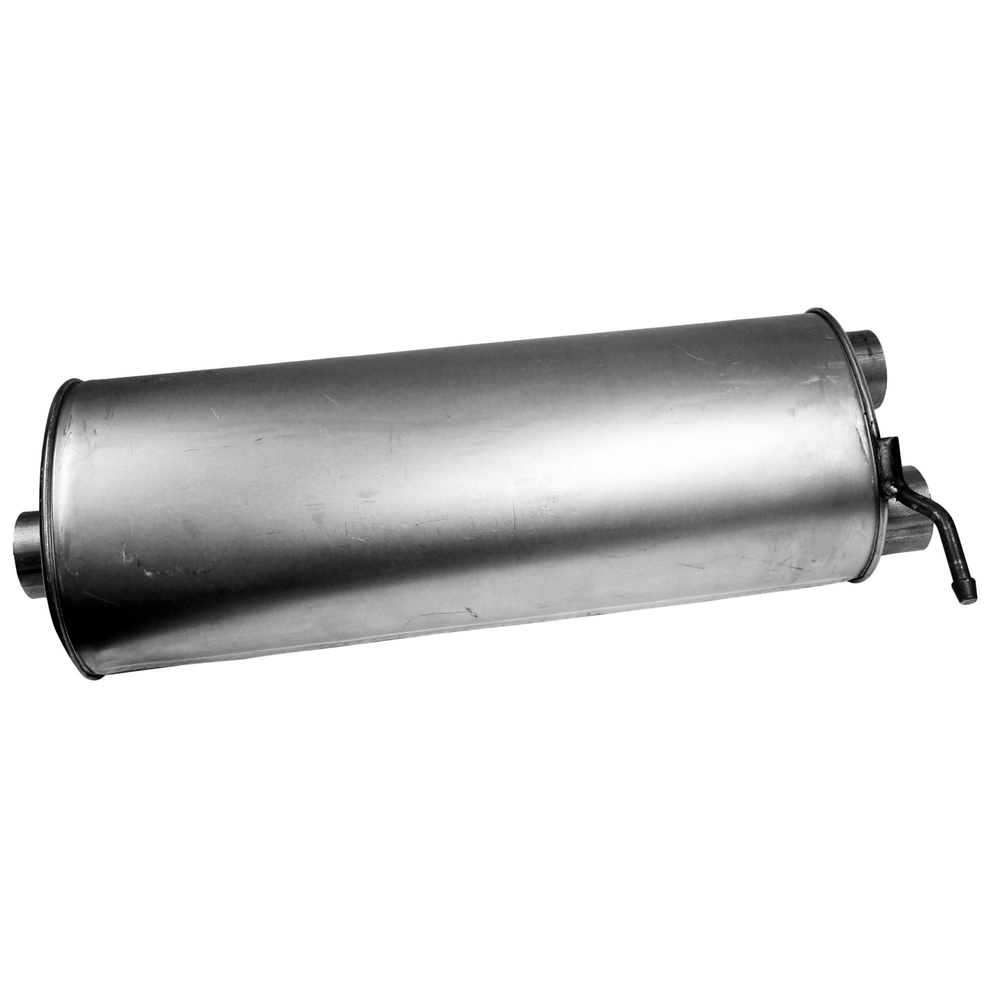 Quiet-Flow SS Direct Fit Exhaust Muffler 2.625" Inlet (ID) 2.625" Outlet (ID)
