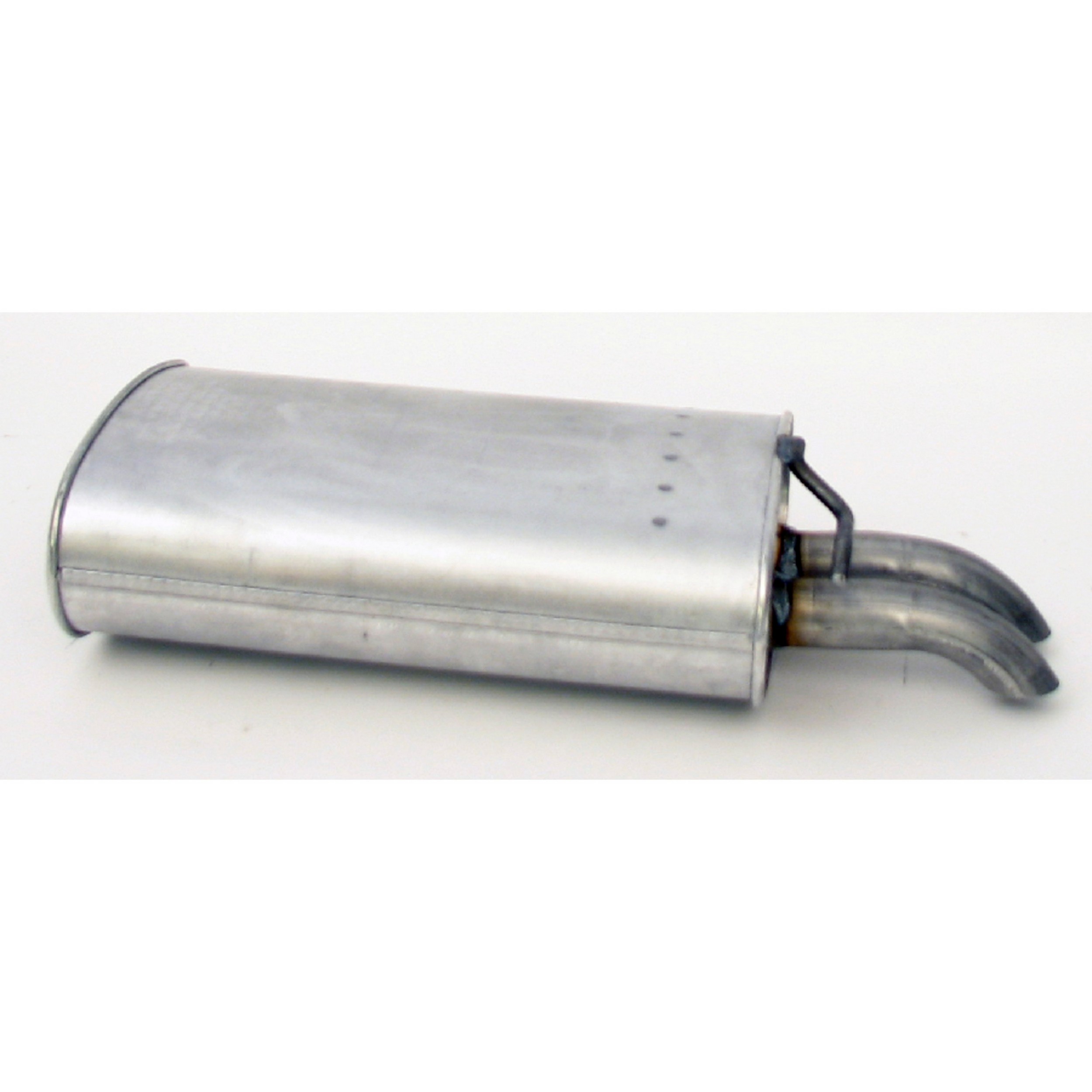 Quiet-Flow SS Direct Fit Exhaust Muffler 2.25" Inlet (ID) 1.75" Outlet (OD)