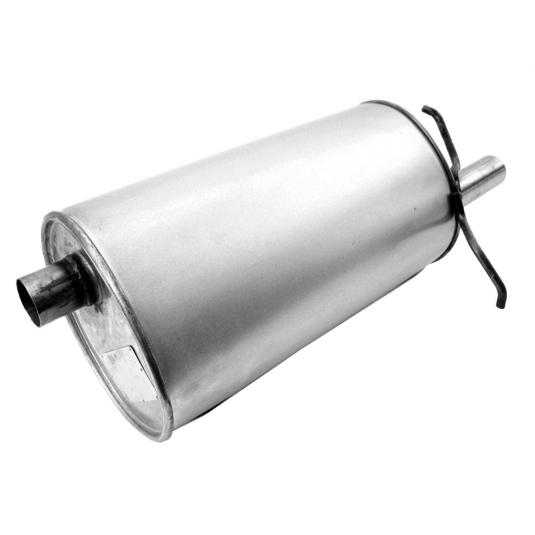 Quiet-Flow SS Direct Fit Exhaust Muffler 1.75" Inlet (ID) 2" Outlet (OD)
