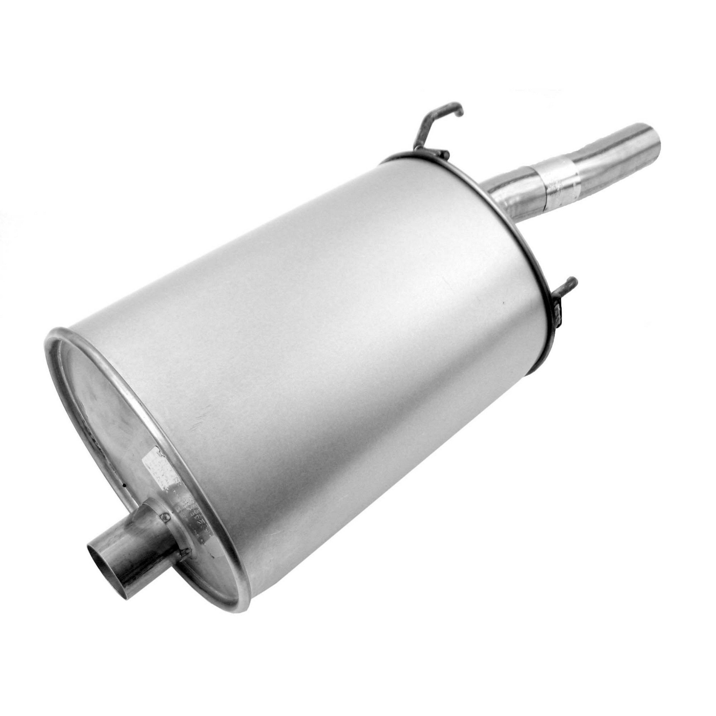 Quiet-Flow SS Direct Fit Exhaust Muffler 1.875" Inlet (ID) 2.25" Outlet (OD)