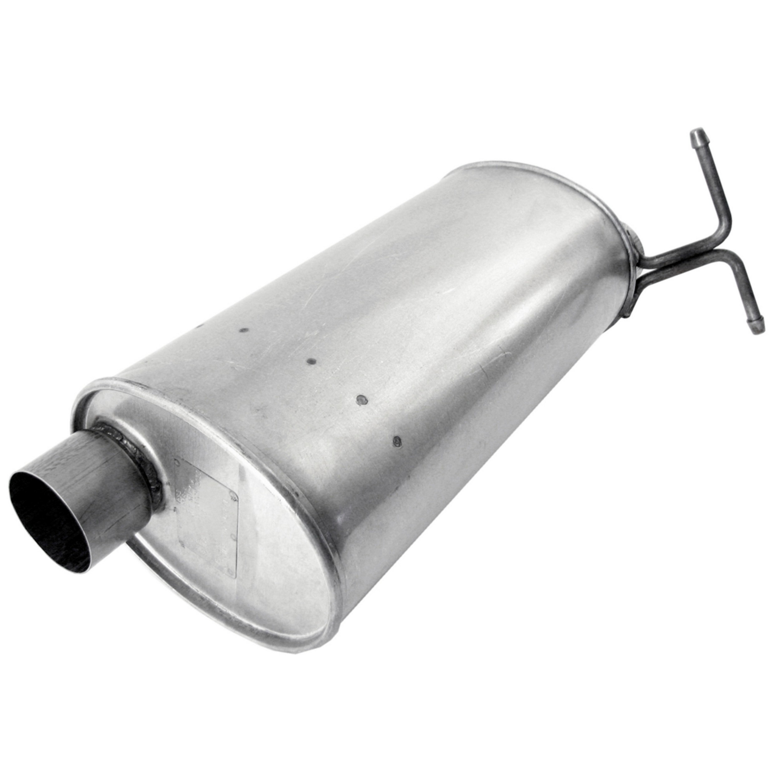 Quiet-Flow SS Direct Fit Exhaust Muffler 3" Inlet (ID) 3" Outlet (ID)