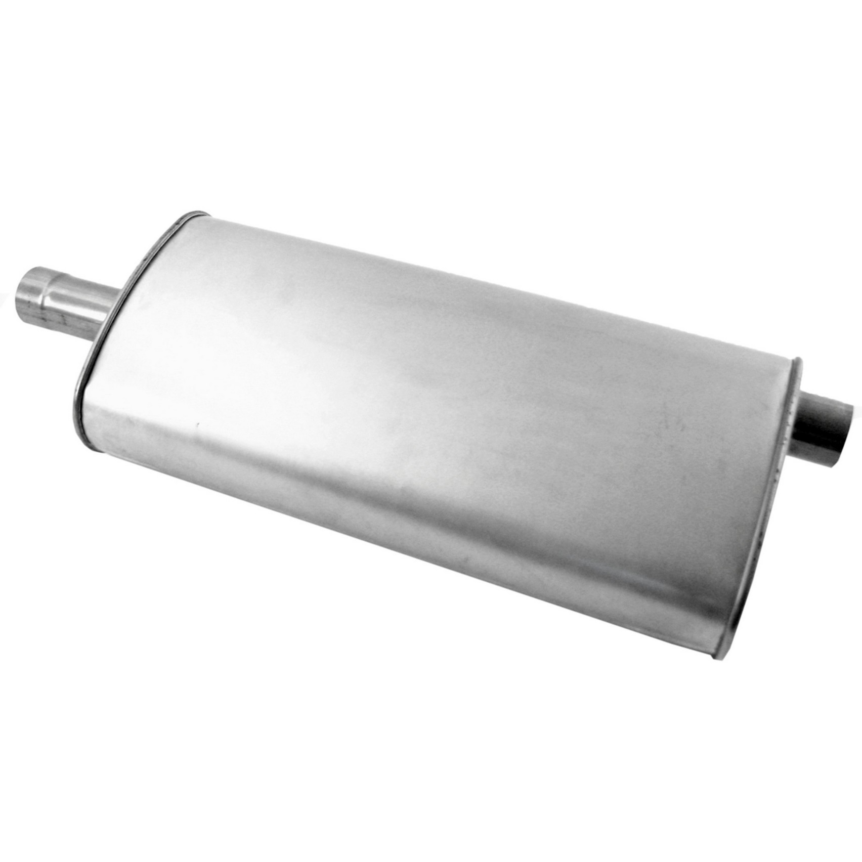 Quiet-Flow SS Direct Fit Exhaust Muffler 2.5" Inlet (ID) 2.25" Outlet (ID)