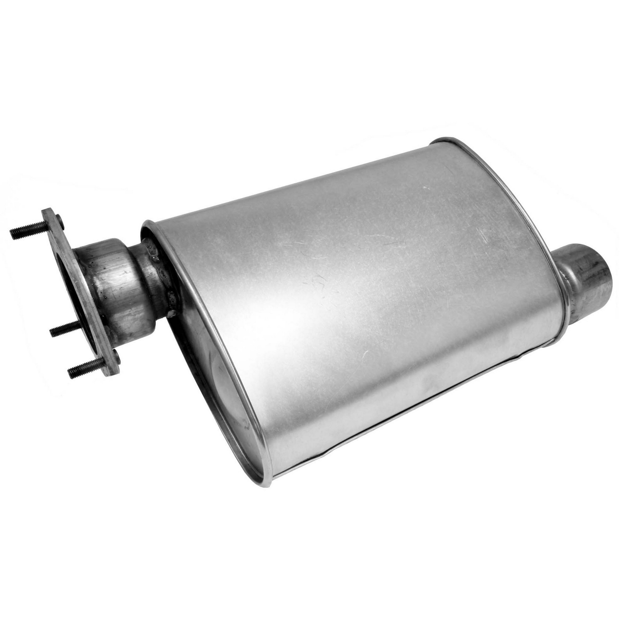 Quiet-Flow SS Direct Fit Exhaust Muffler 3.5" Outlet (OD)