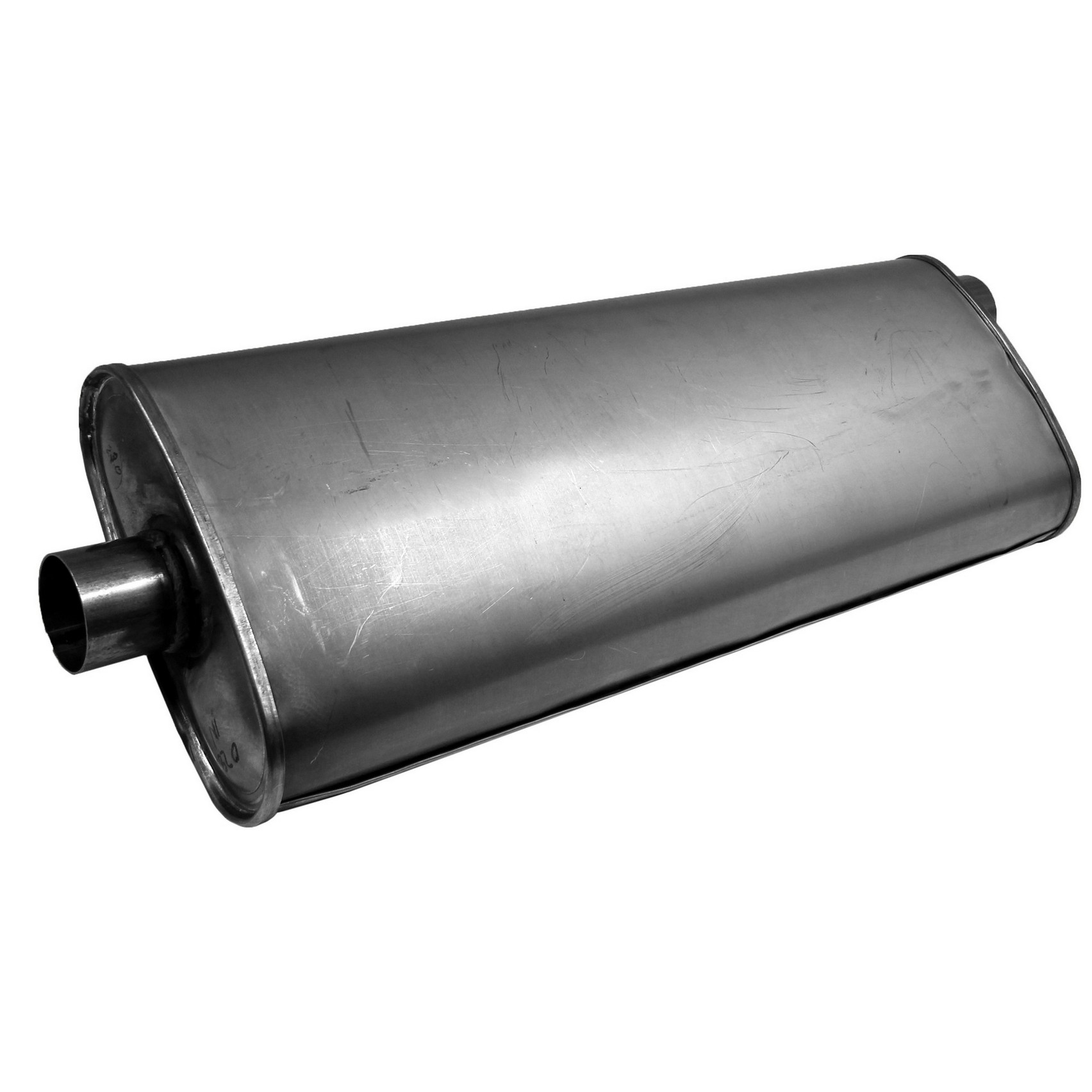 Quiet-Flow SS Direct Fit Exhaust Muffler 2.5" Inlet (ID) 2.25" Outlet (ID)