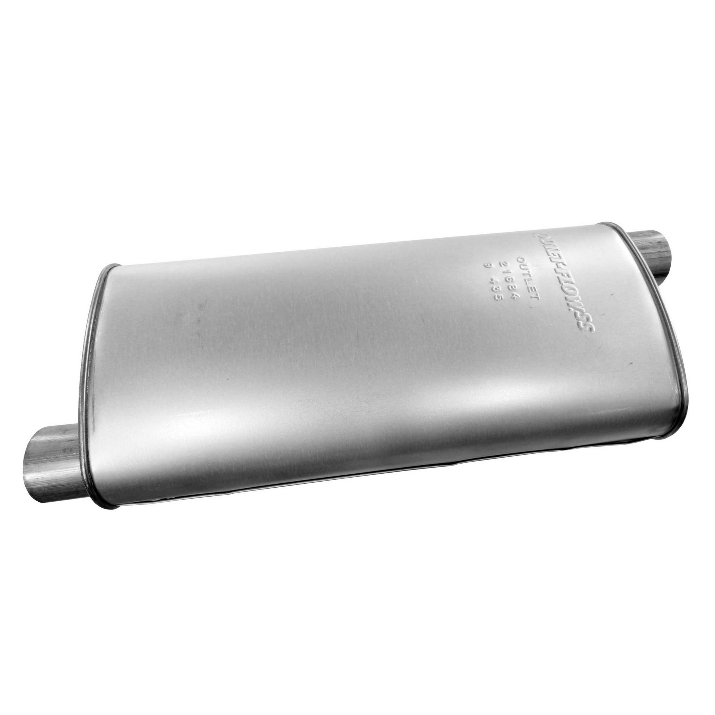 Quiet-Flow SS Direct Fit Exhaust Muffler 3" Inlet (ID) 3" Outlet (ID)
