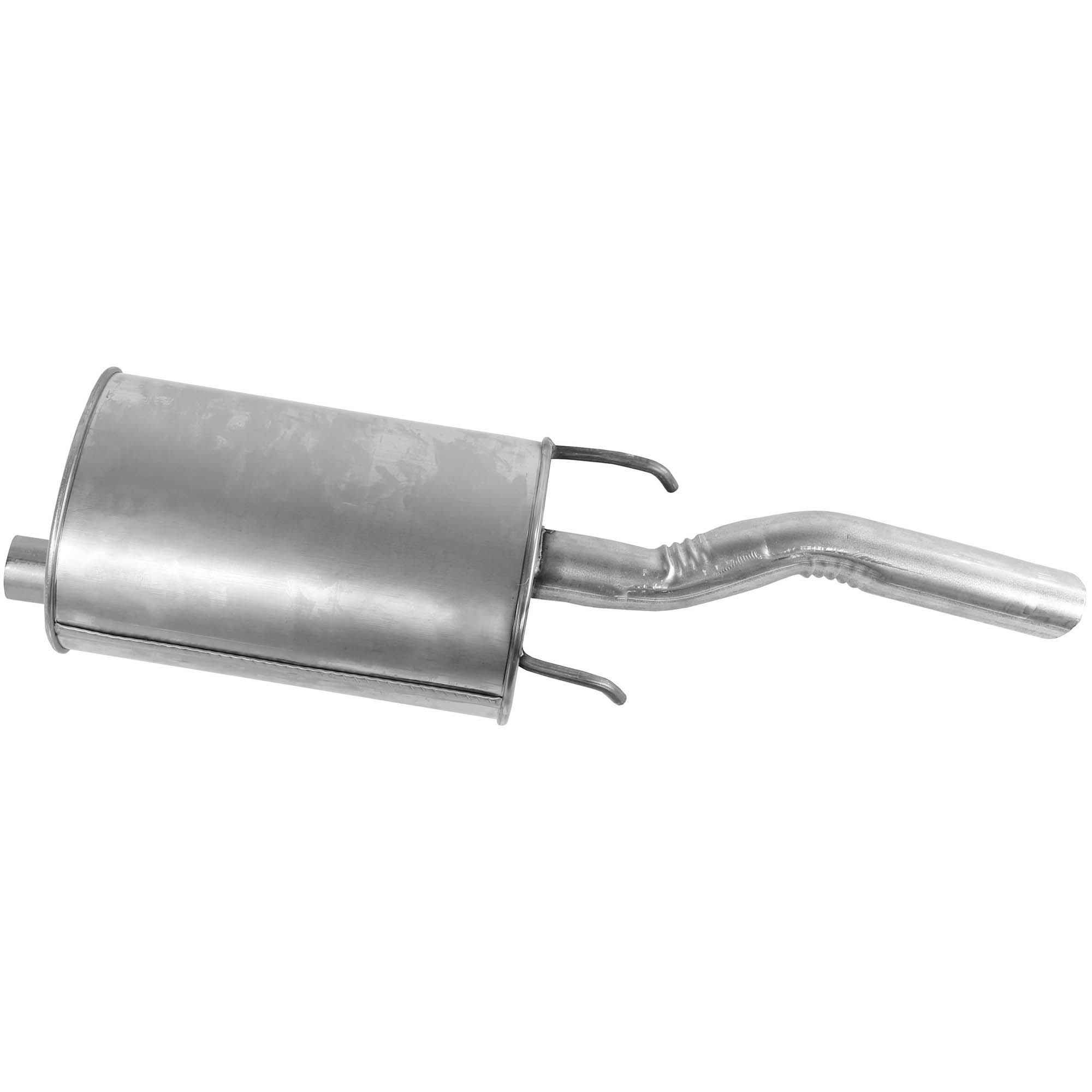 Quiet-Flow SS Direct Fit Exhaust Muffler 1.875" Inlet (ID) 2.25" Outlet (OD)