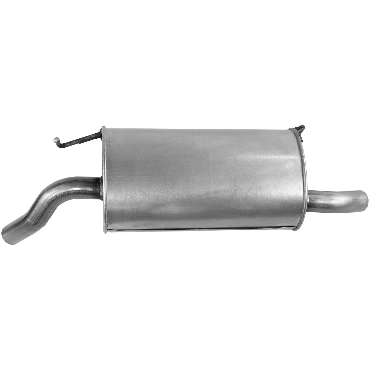 Quiet-Flow SS Direct Fit Exhaust Muffler 2" Inlet (OD) 2" Outlet (OD)