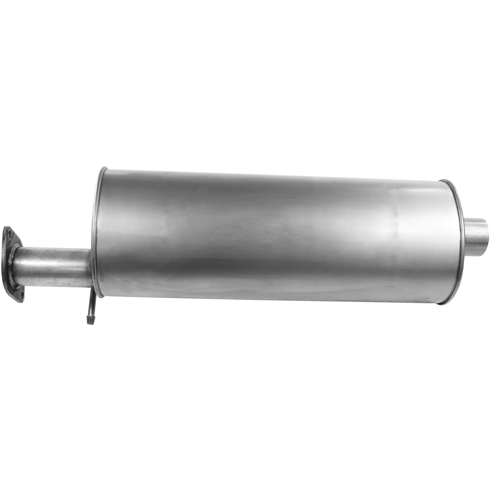 Quiet-Flow SS Direct Fit Exhaust Muffler 2.75" Inlet (OD) 2.75" Outlet (OD)