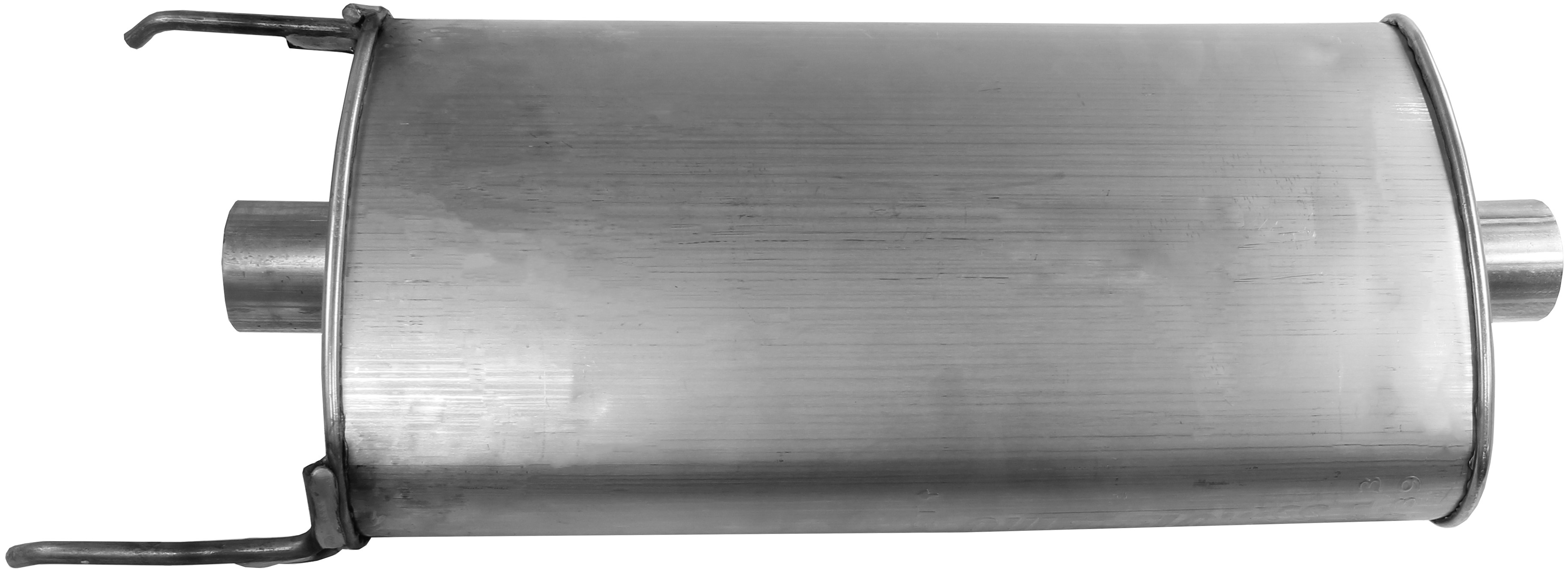 Quiet-Flow SS Direct Fit Exhaust Muffler 2" Inlet (ID) 2" Outlet (ID)