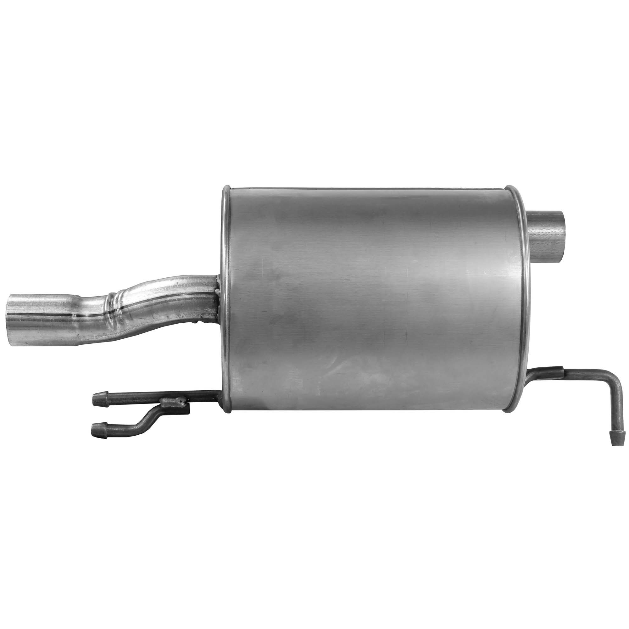 Quiet-Flow SS Direct Fit Exhaust Muffler 2" Inlet (ID) 2" Outlet (ID)
