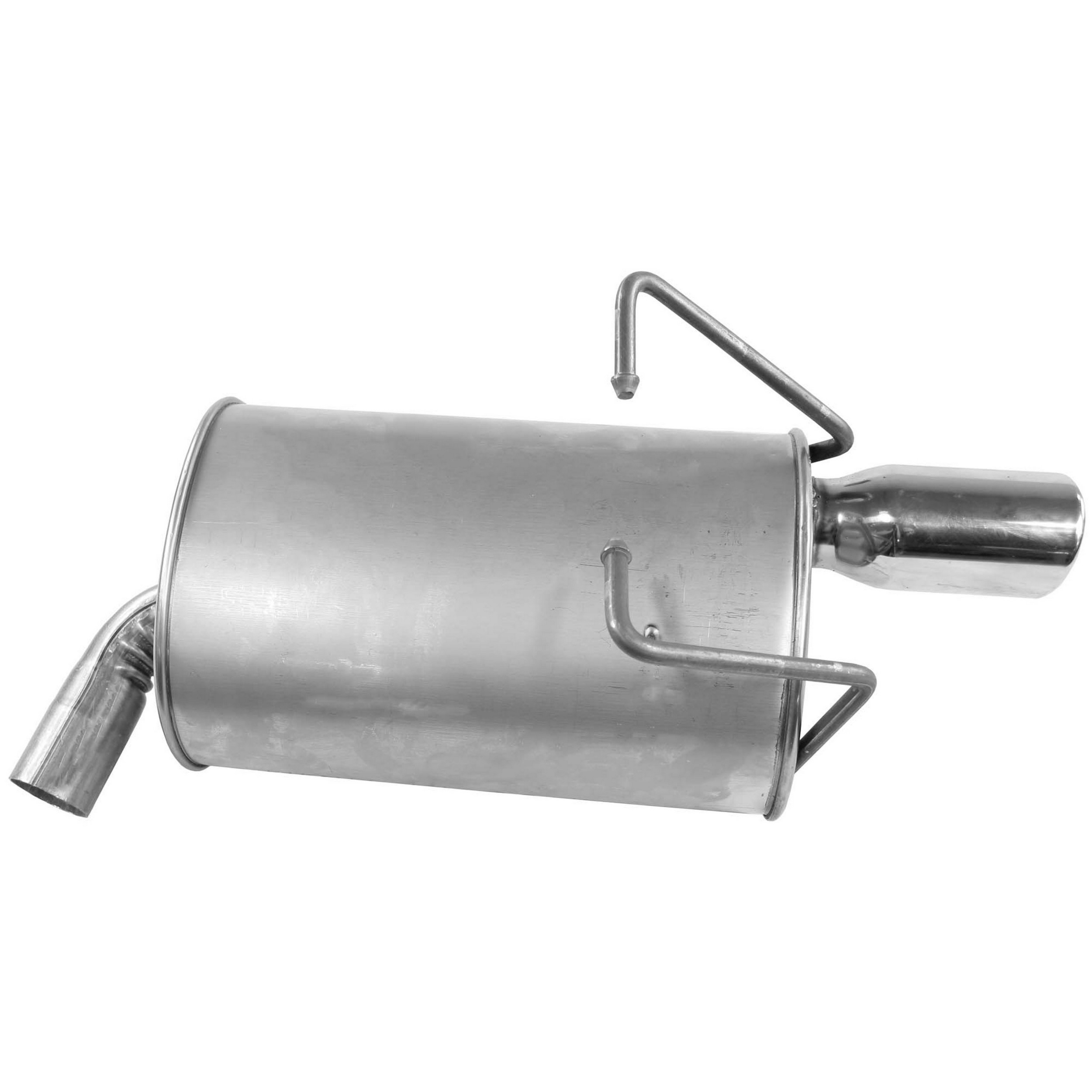 Quiet-Flow SS Direct Fit Exhaust Muffler 2" Inlet (ID) 3" Outlet (OD)