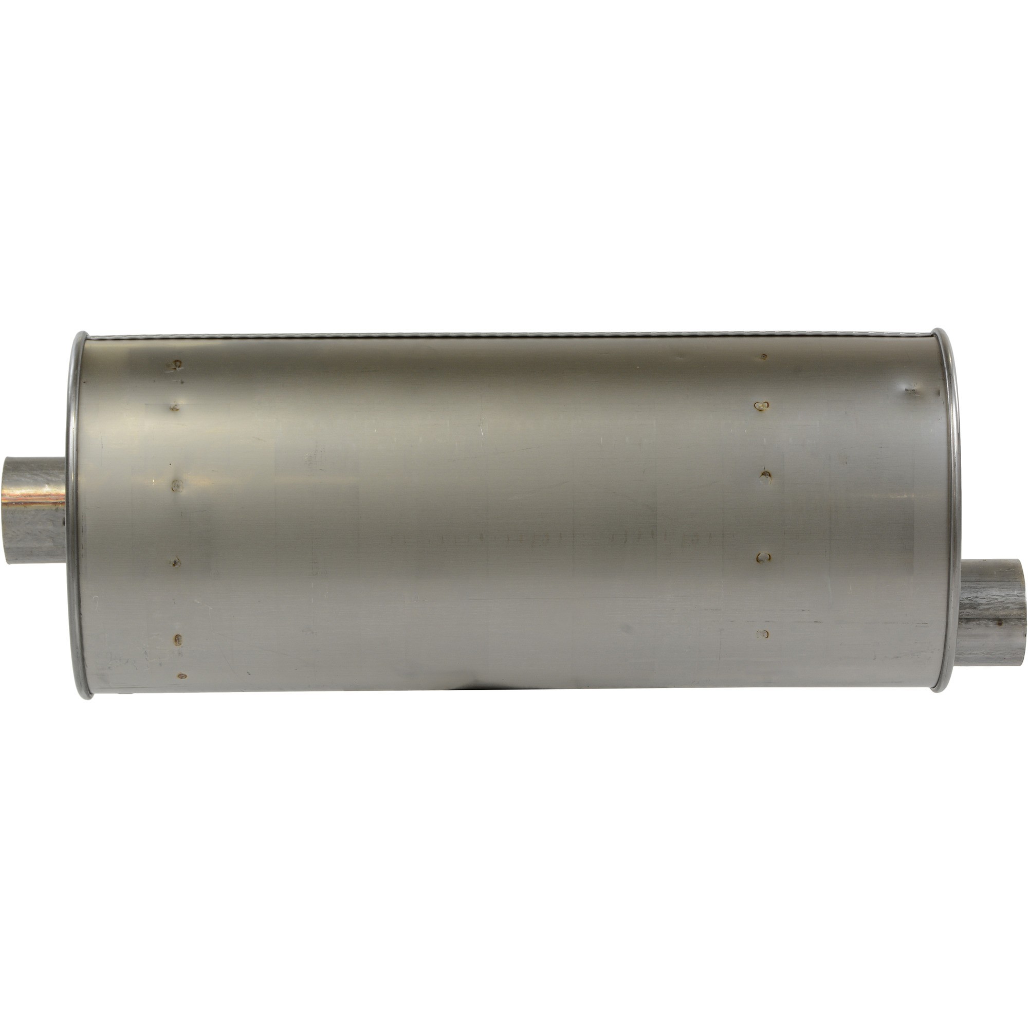 Quiet-Flow SS Direct Fit Exhaust Muffler 2.625" Inlet (ID) 2.625" Outlet (ID)