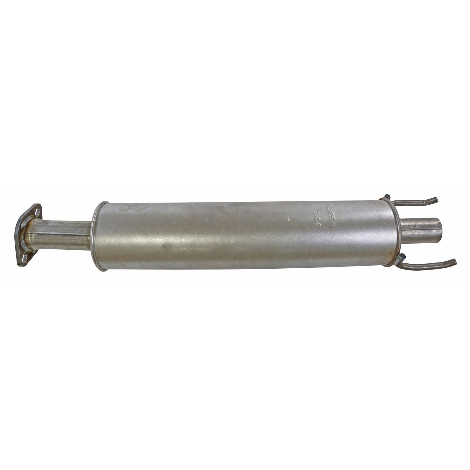 Direct Fit Exhaust Resonator and Pipe Assembly 2" Outlet (OD)