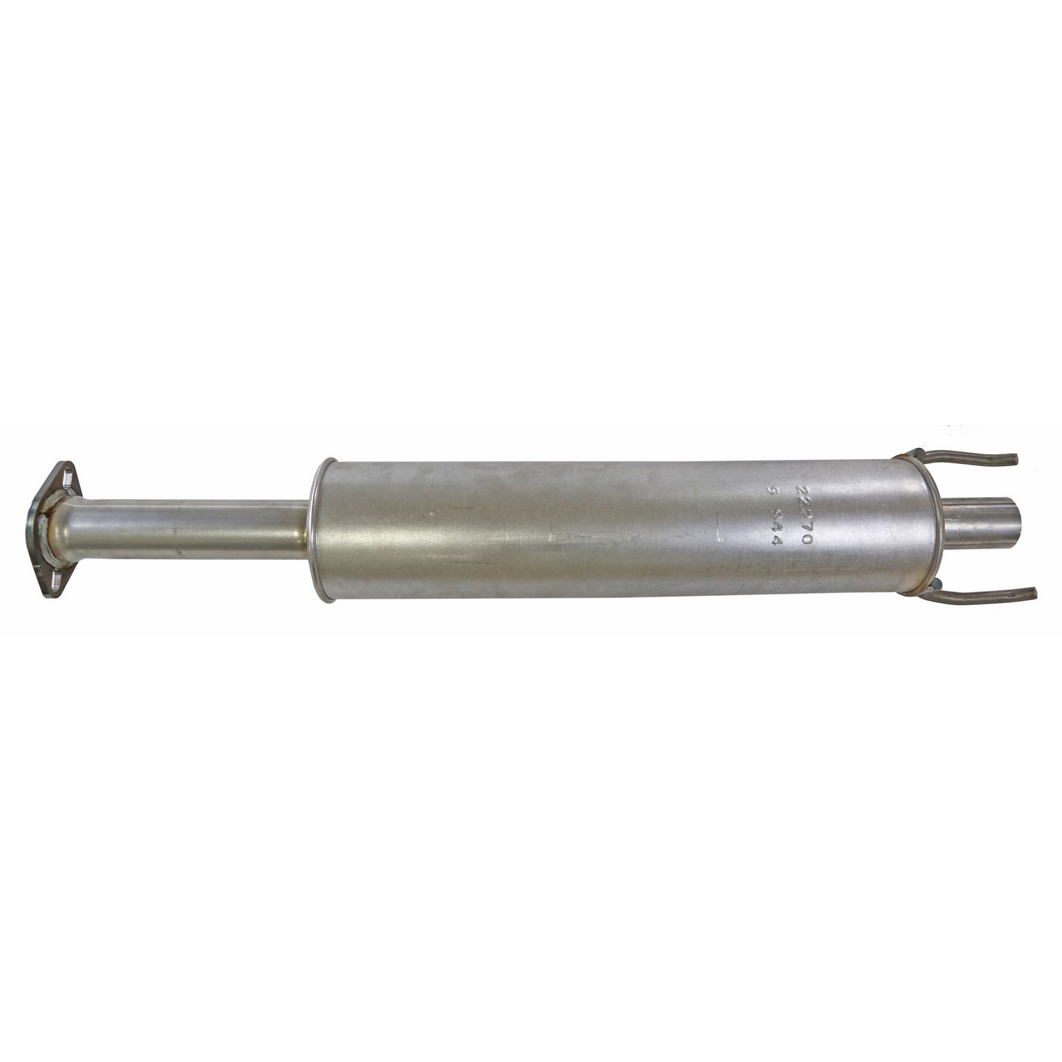 Direct Fit Exhaust Resonator and Pipe Assembly 2" Outlet (OD)