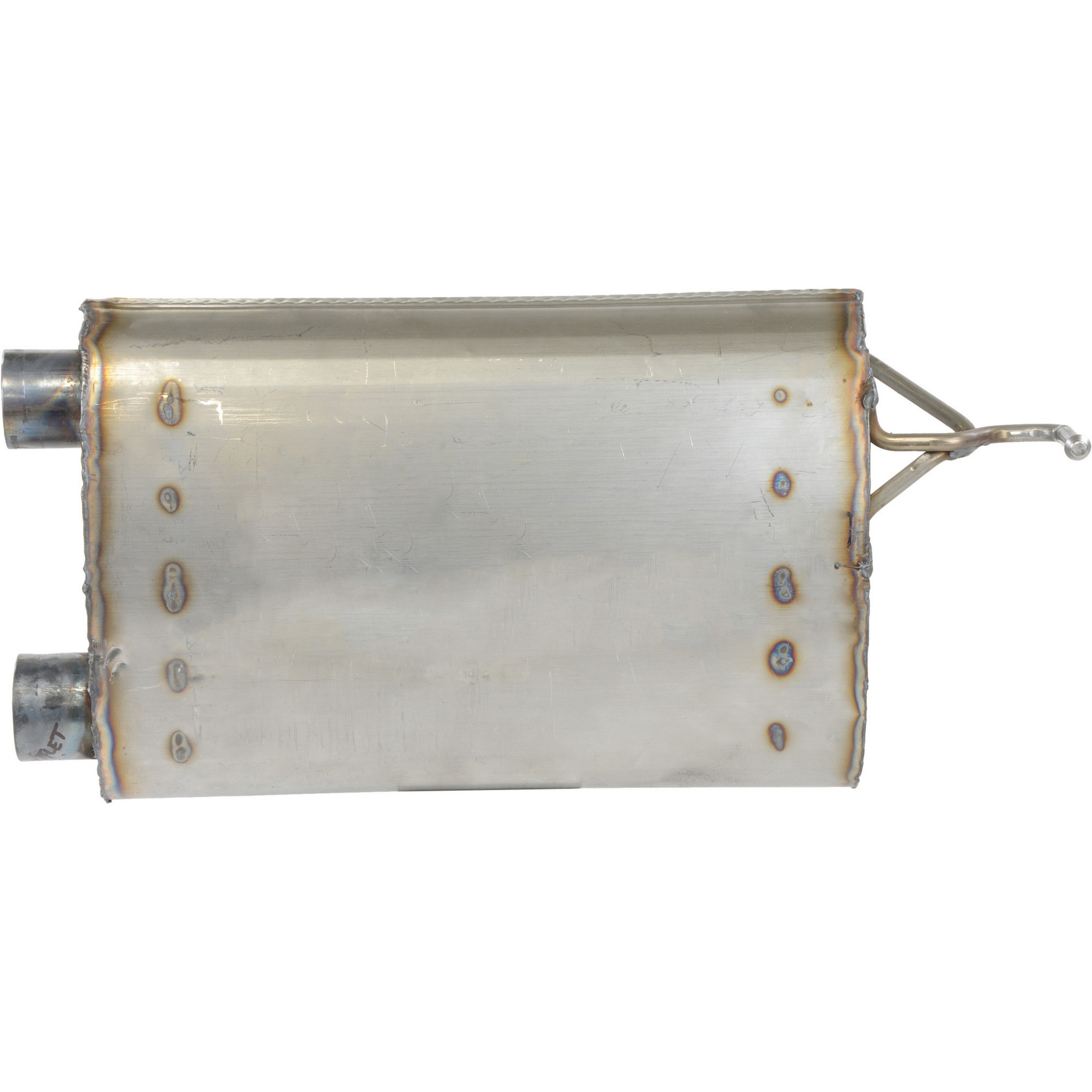 Quiet-Flow SS Direct Fit Exhaust Muffler 2" Inlet (ID) 2.25" Outlet (ID)