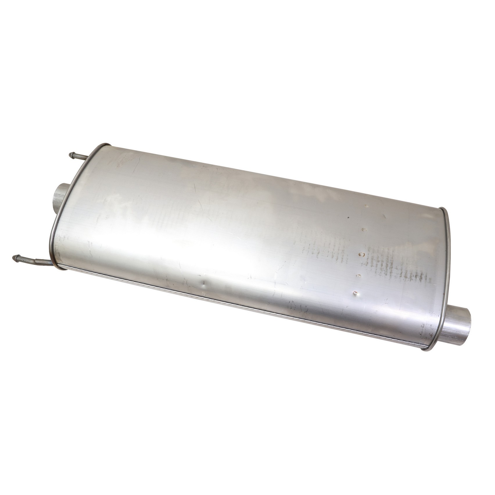 Quiet-Flow SS Direct Fit Exhaust Muffler 2.5" Inlet (ID) 2.5"Outlet (ID)