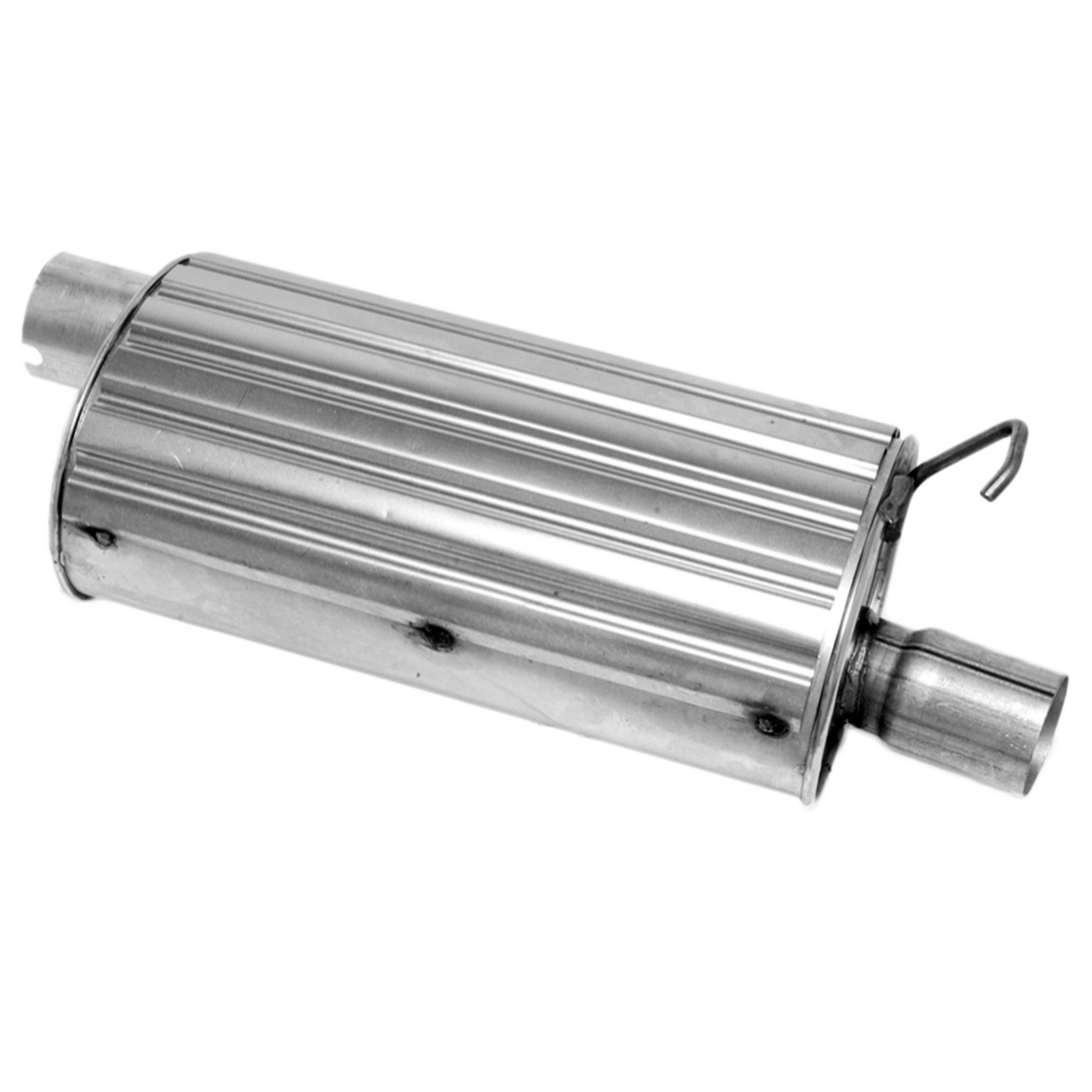 Quiet-Flow SS Direct Fit Exhaust Muffler 3" Inlet (ID) 3" Outlet (OD)