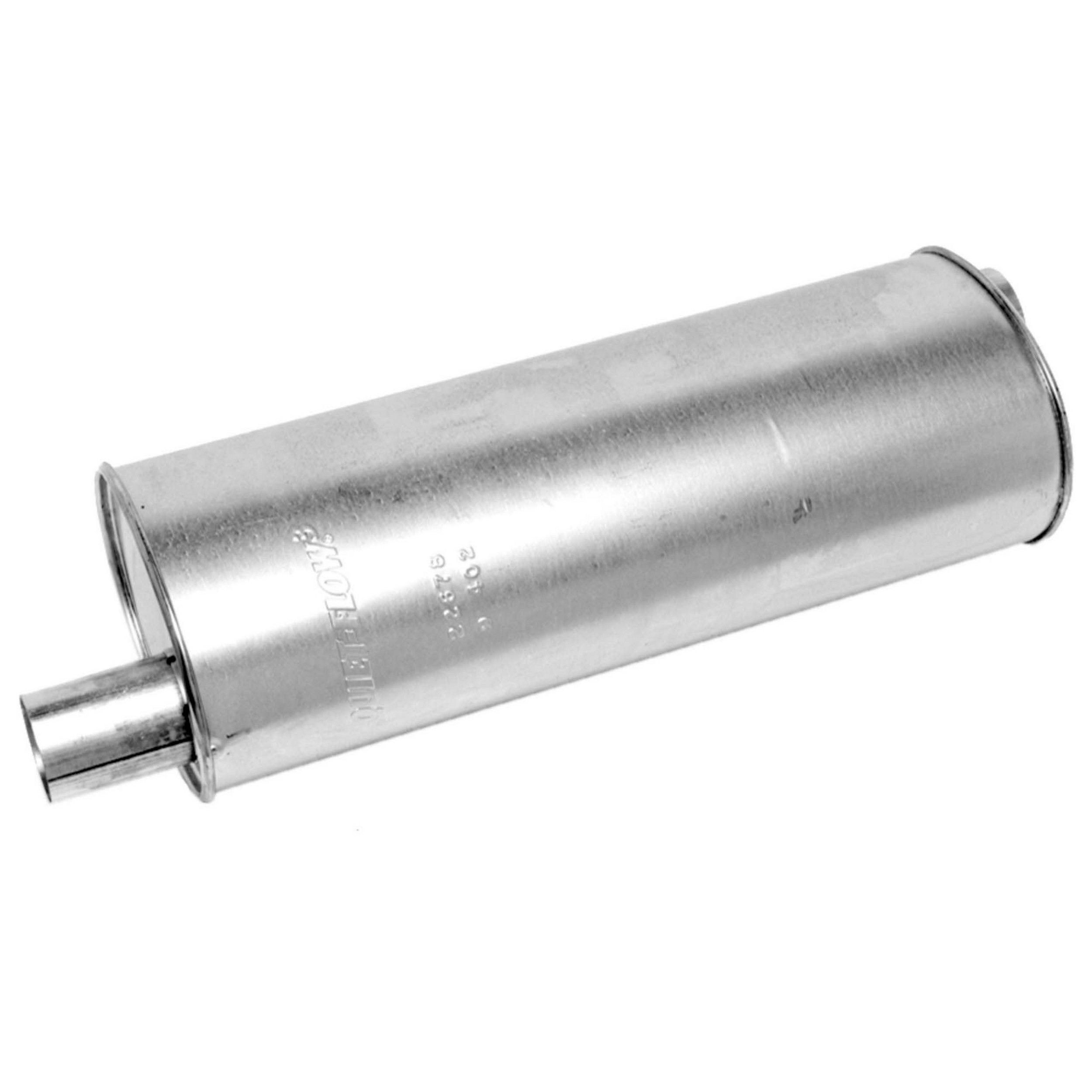 Quiet-Flow SS Direct Fit Exhaust Muffler 3" Inlet (ID) 2.75" Outlet (OD)