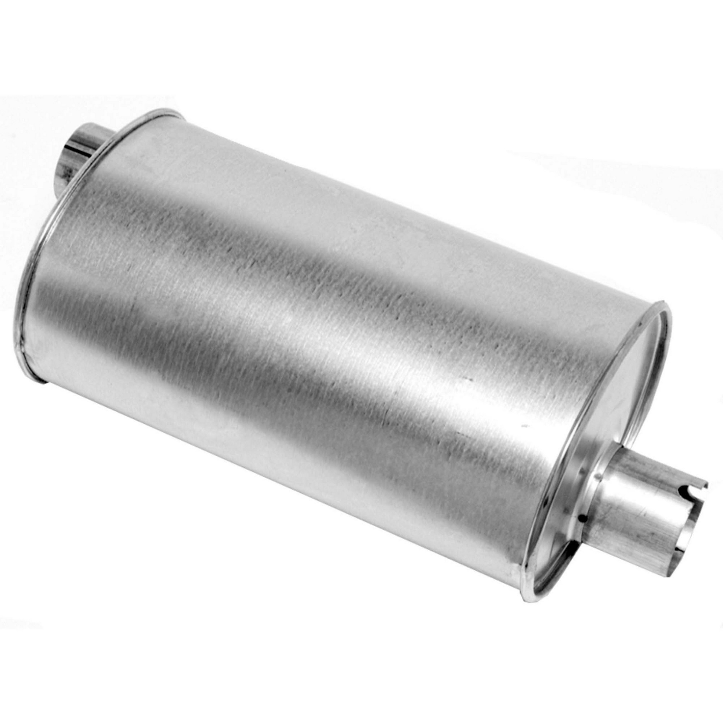 Quiet-Flow SS Direct Fit Exhaust Muffler 2.75" Inlet (ID) 2.5" Outlet (ID)