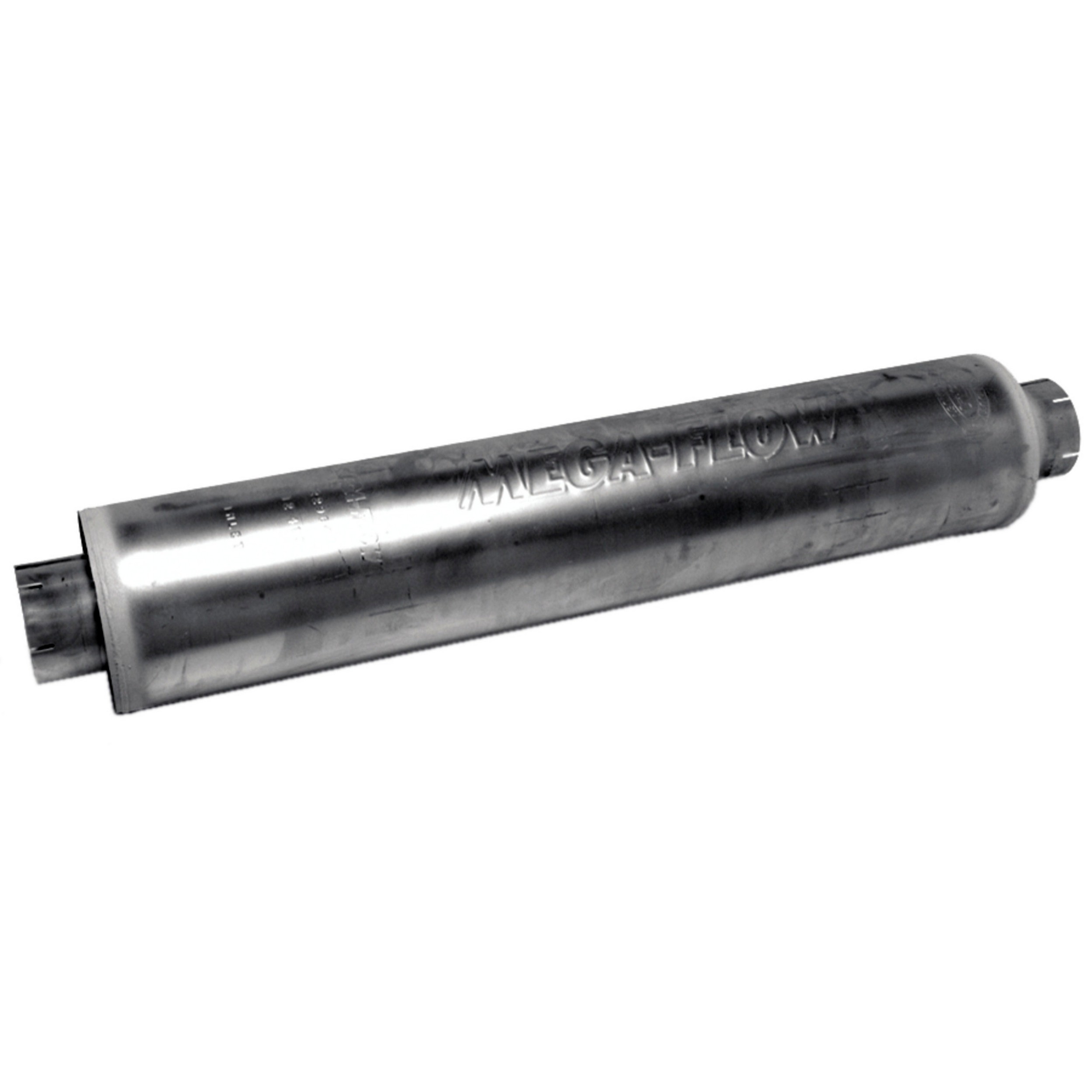 Mega-Flow Direct Fit Exhaust Muffler 4" Inlet (ID) 4" Outlet (ID)