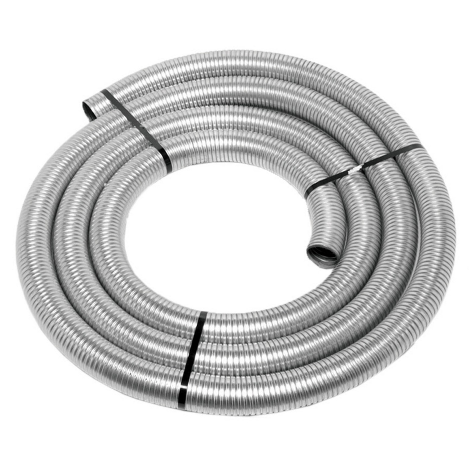 Universal Universal Exhaust Flex Pipe Flex Tube-HD Galv.-2 1/2" Dia.-25' Lgth.