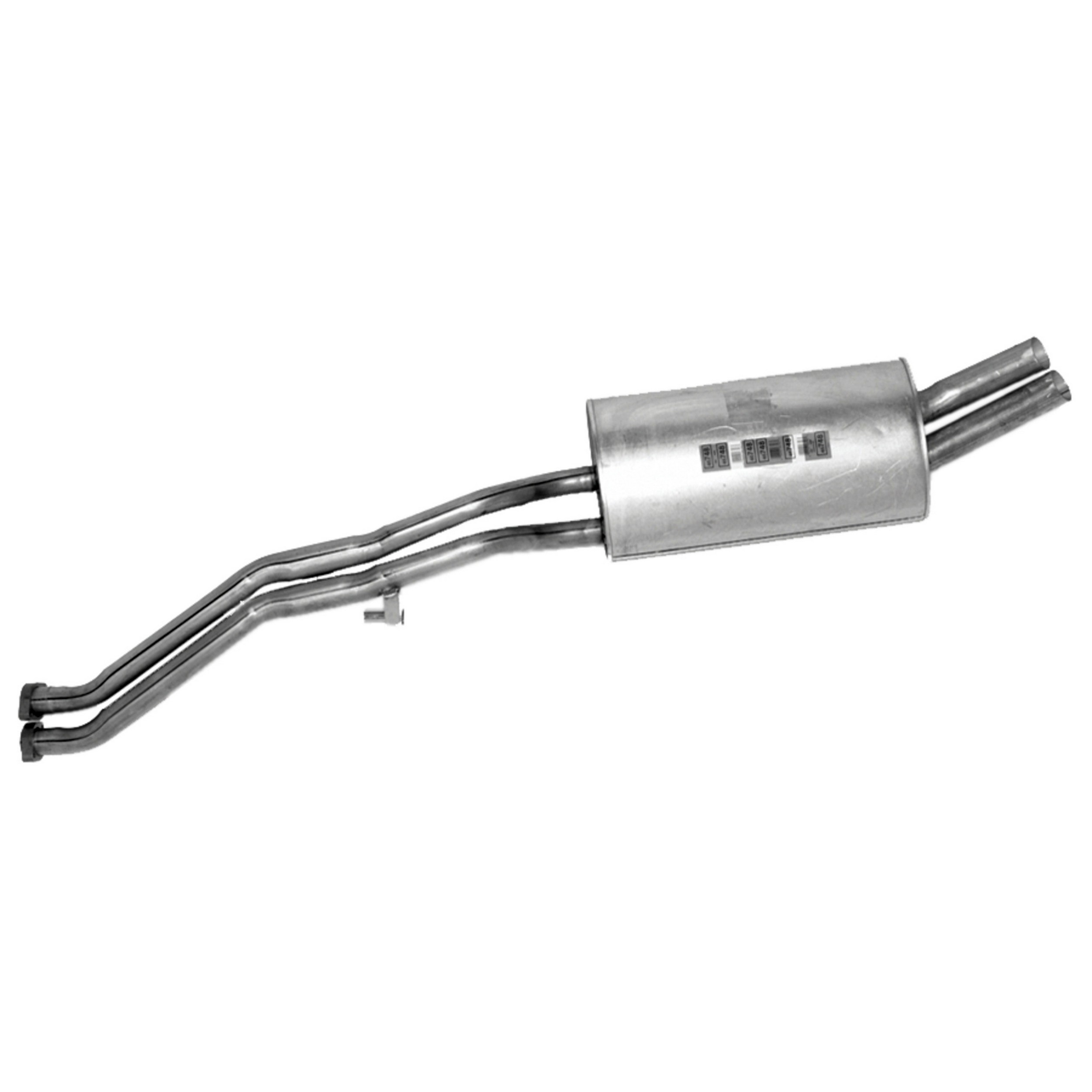 Quiet-Flow Direct Fit Exhaust Muffler Assembly 2.25" Outlet (OD)