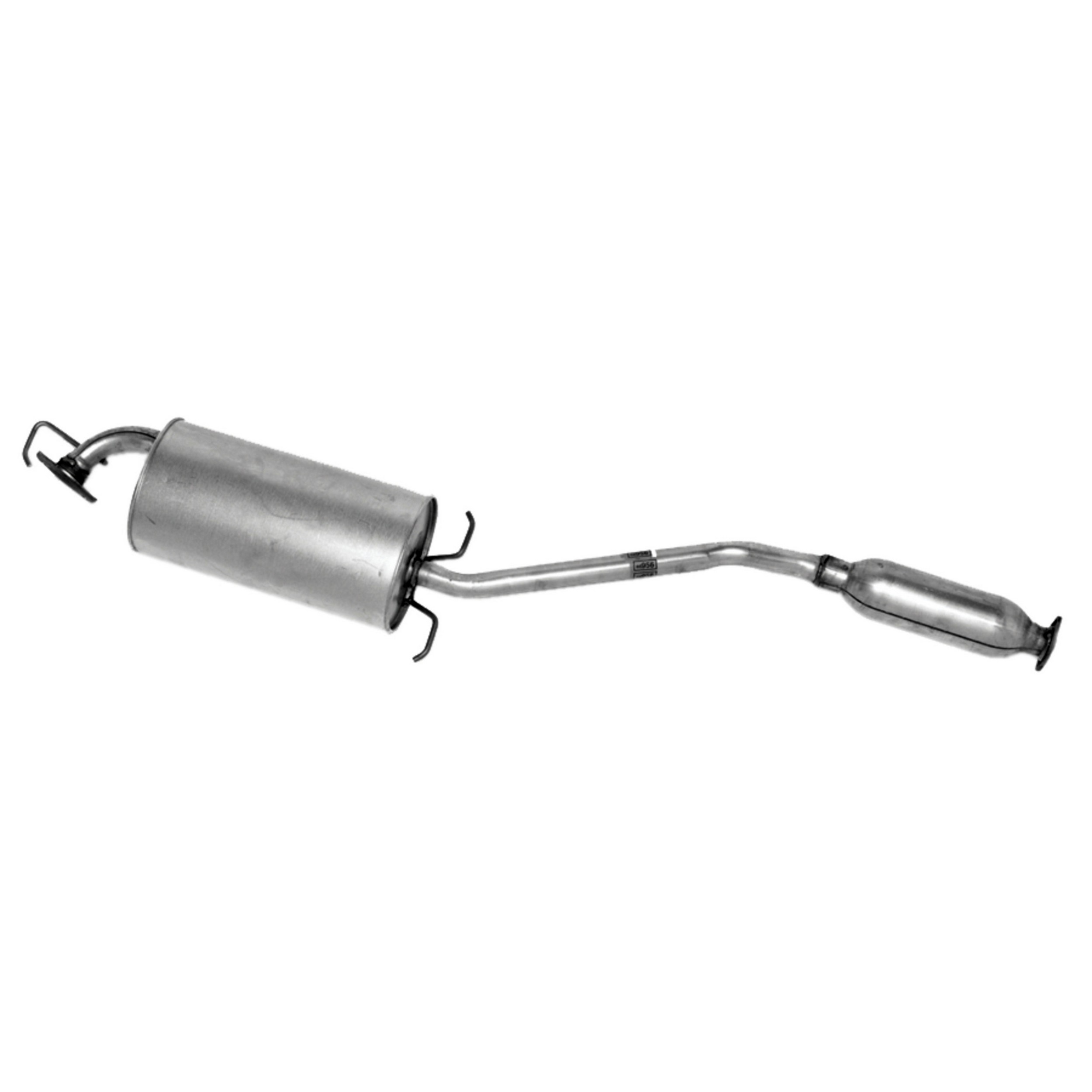 Quiet-Flow SS Direct Fit Exhaust Muffler Assembly 2" Inlet (OD) 2" Outlet (OD)