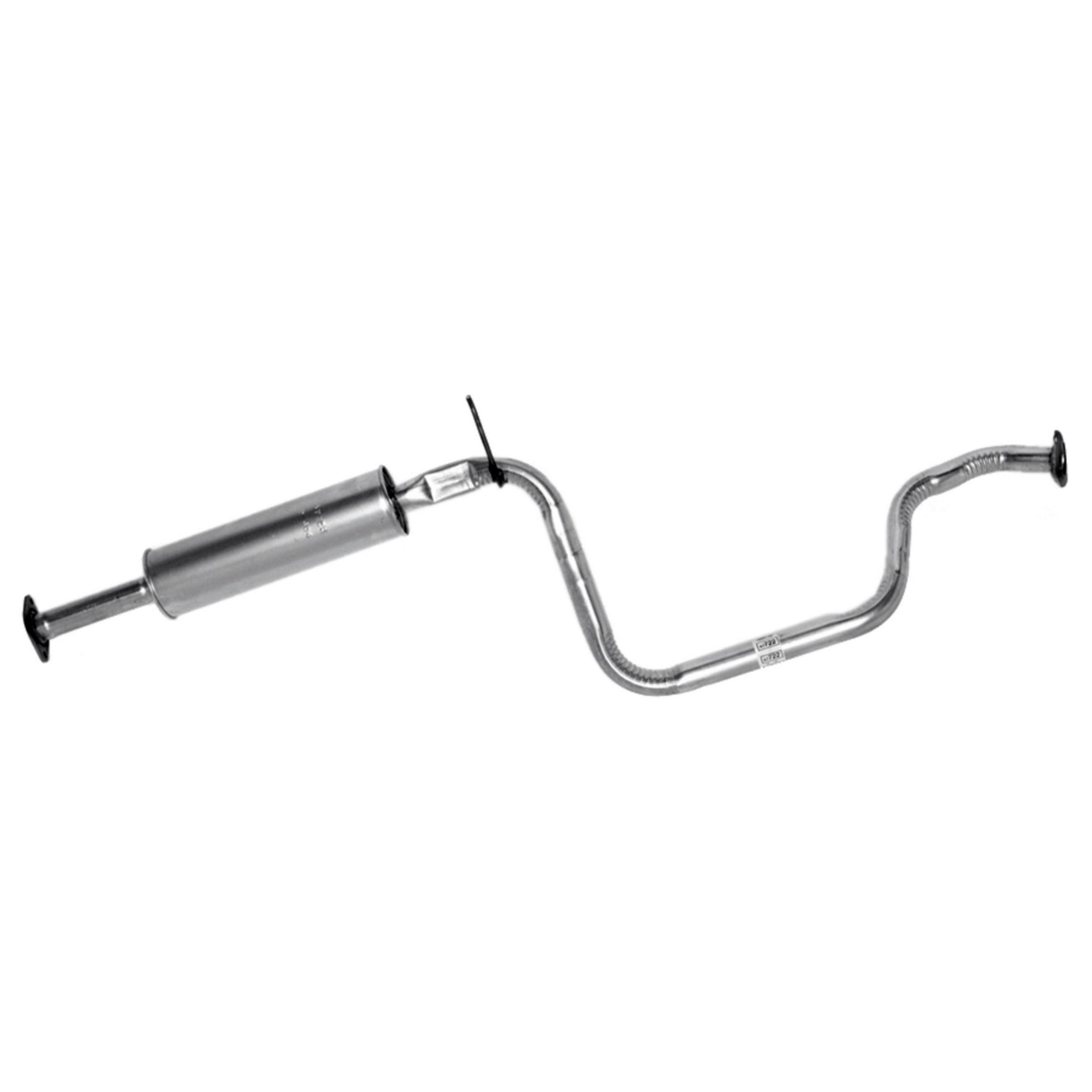 Direct Fit Exhaust Resonator and Pipe Assembly