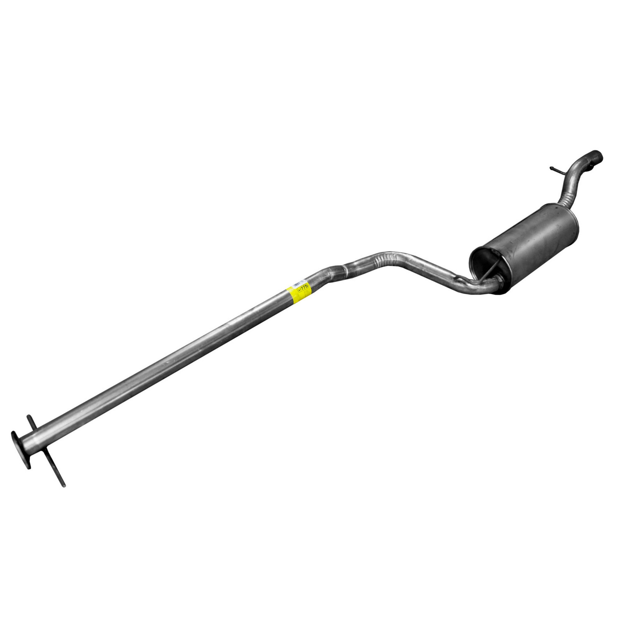 Quiet-Flow SS Direct Fit Exhaust Muffler Assembly 2" Inlet (OD) 2" Outlet (OD)