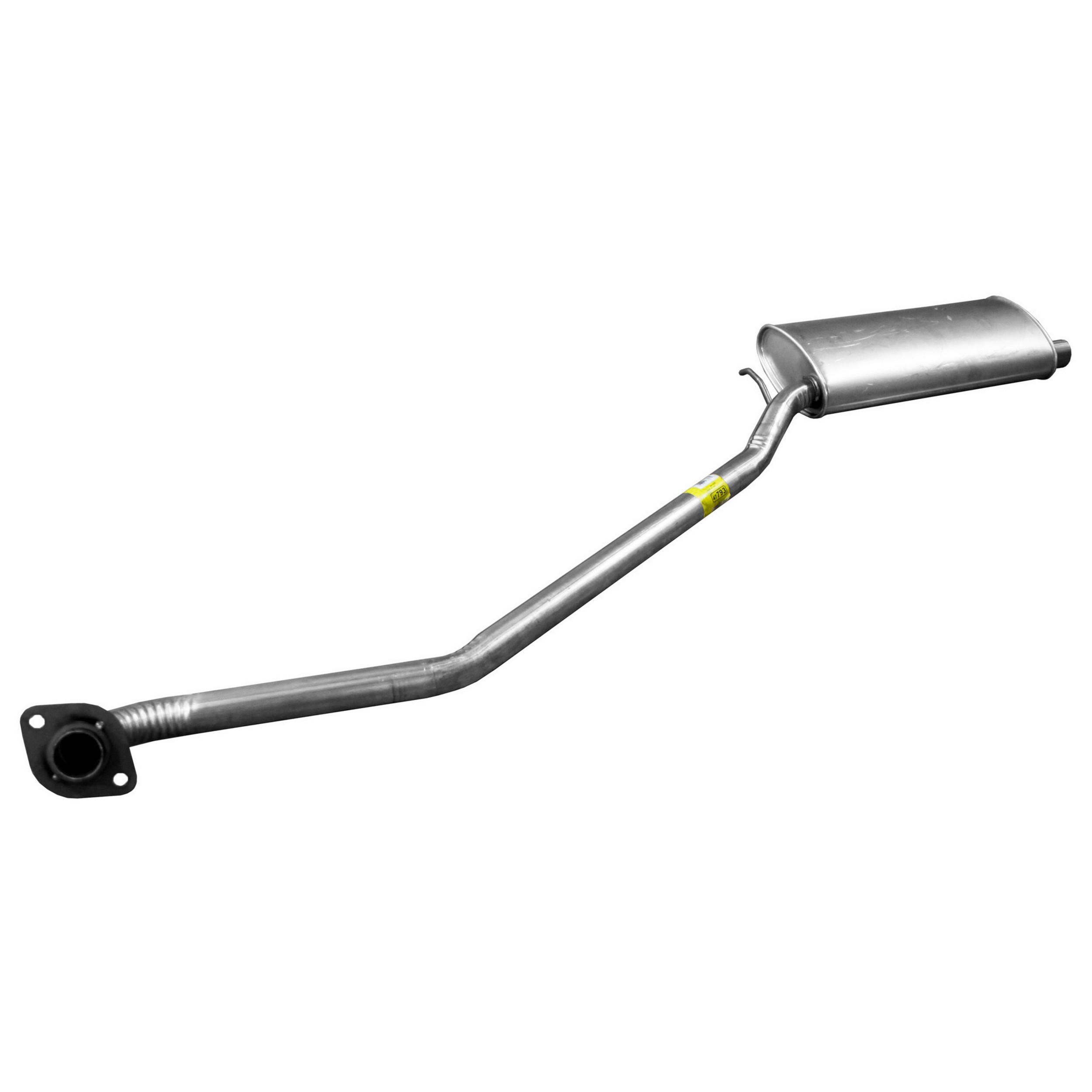 Quiet-Flow SS Direct Fit Exhaust Muffler Assembly 2" Inlet (OD) 2" Outlet (OD)