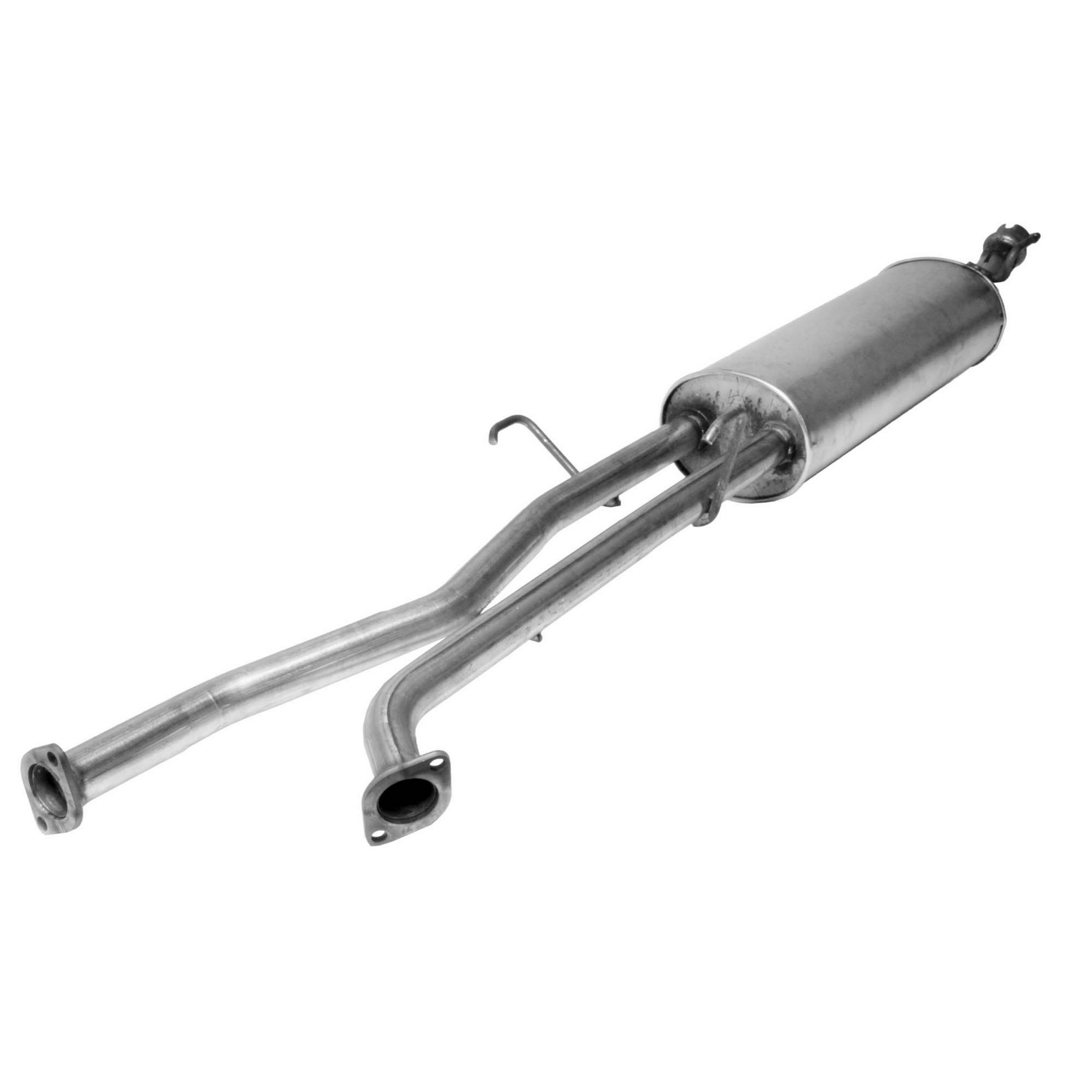 Quiet-Flow SS Direct Fit Exhaust Muffler Assembly 2.5" Outlet (OD)