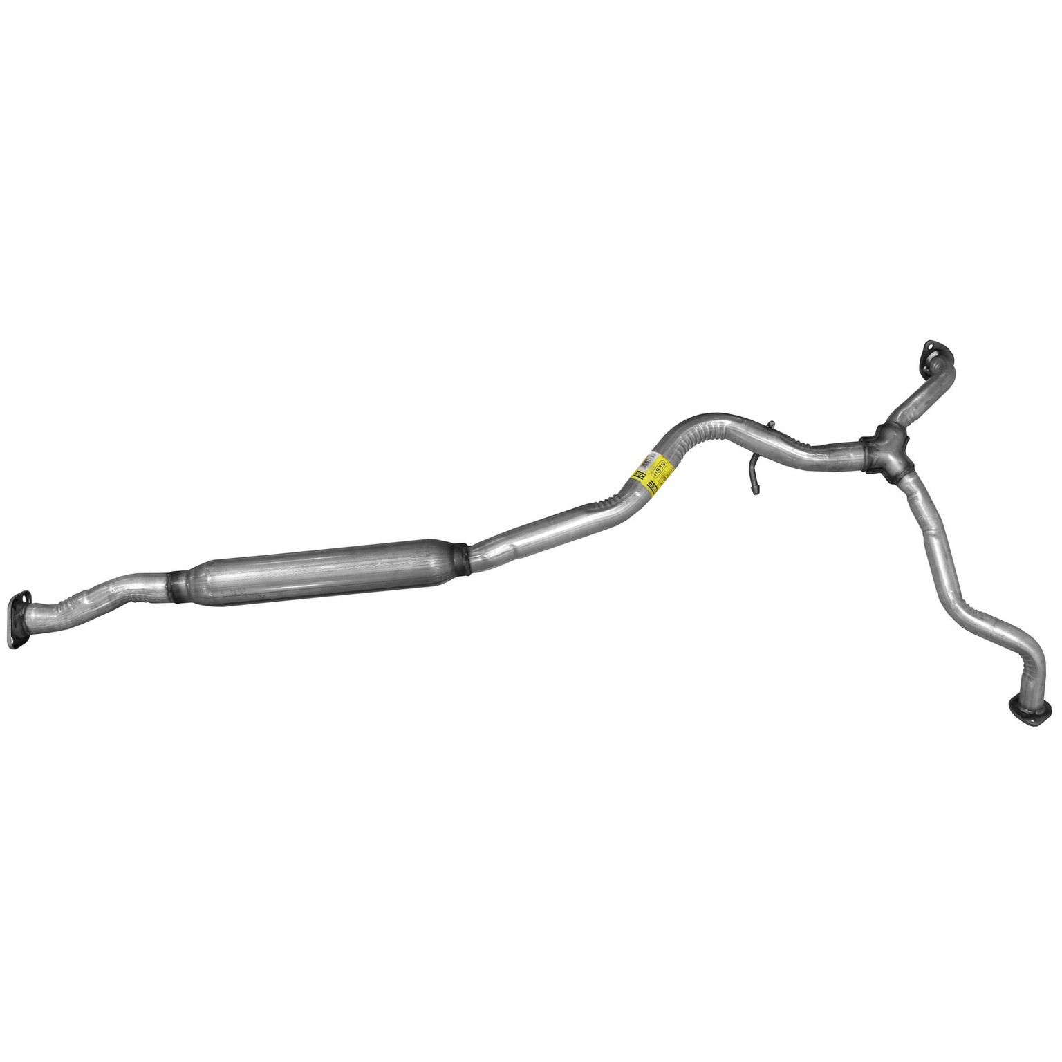 Direct Fit Exhaust Resonator and Pipe Assembly