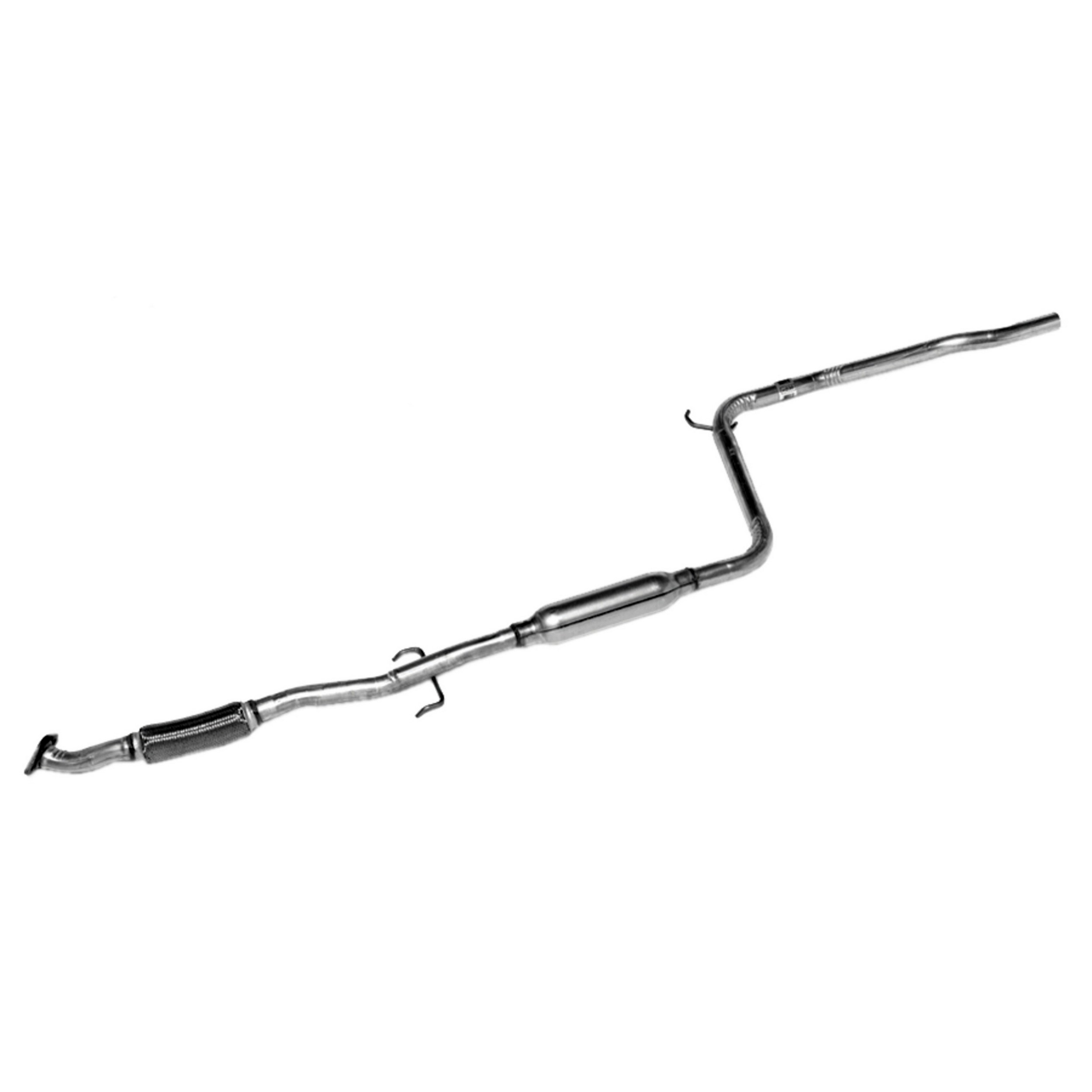 Direct Fit Exhaust Resonator and Pipe Assembly 1.875" Outlet (OD)