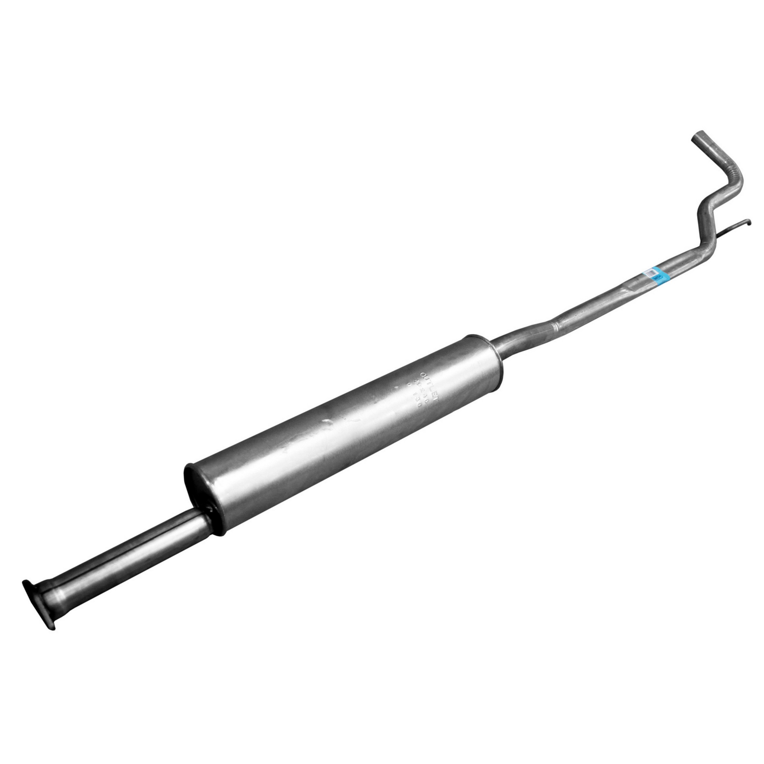 Direct Fit Exhaust Resonator and Pipe Assembly 2" Outlet (OD)