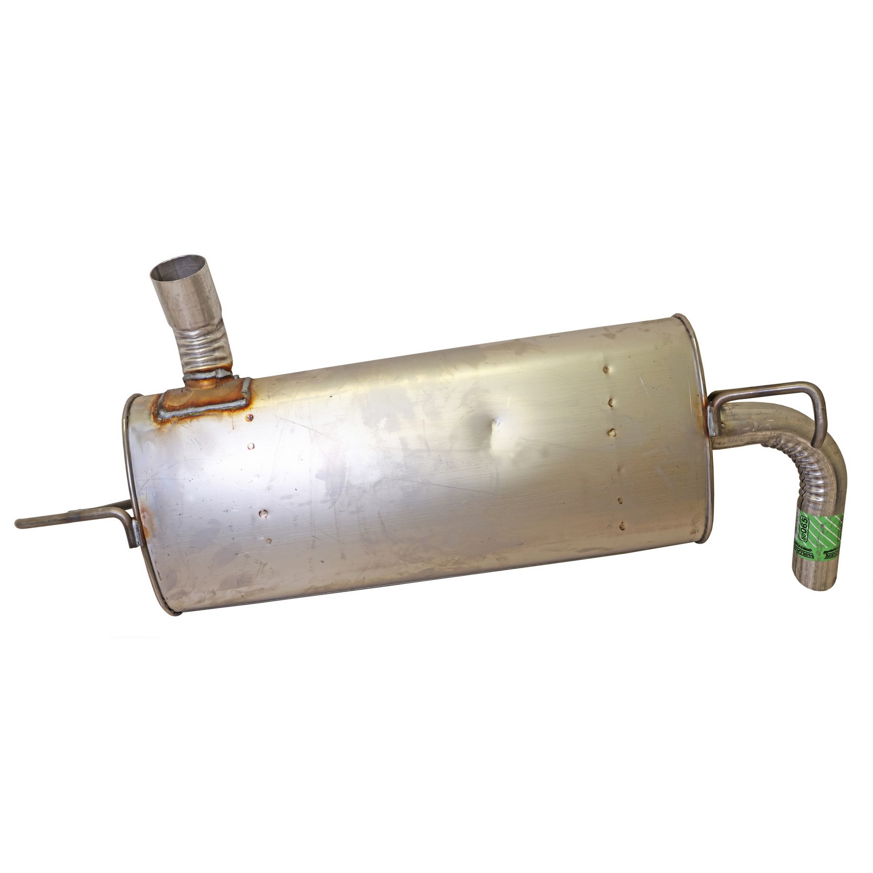 Quiet-Flow Direct Fit Exhaust Muffler Assembly 2.5" Inlet (ID) 2.25" Outlet (OD)