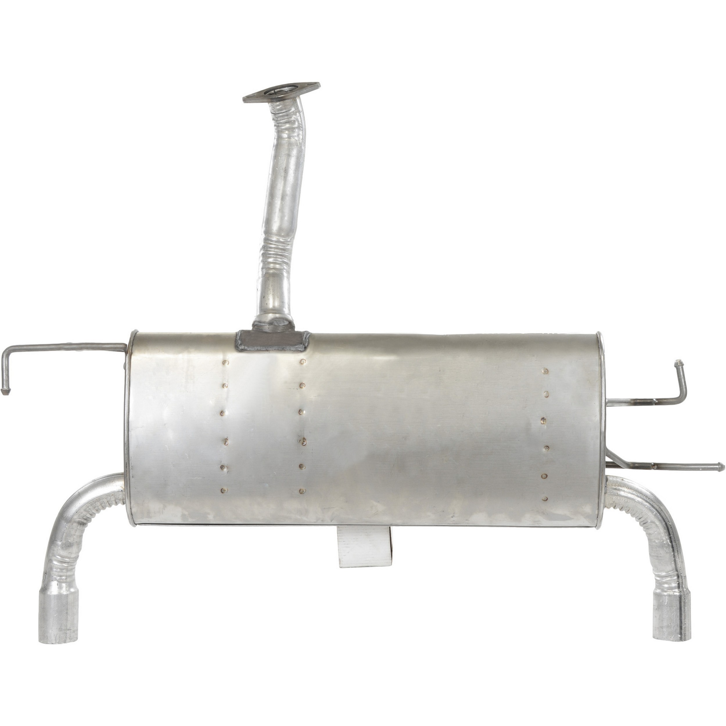 Quiet-Flow Direct Fit Exhaust Muffler Assembly 2" Inlet (OD) 2.25" Outlet (OD)