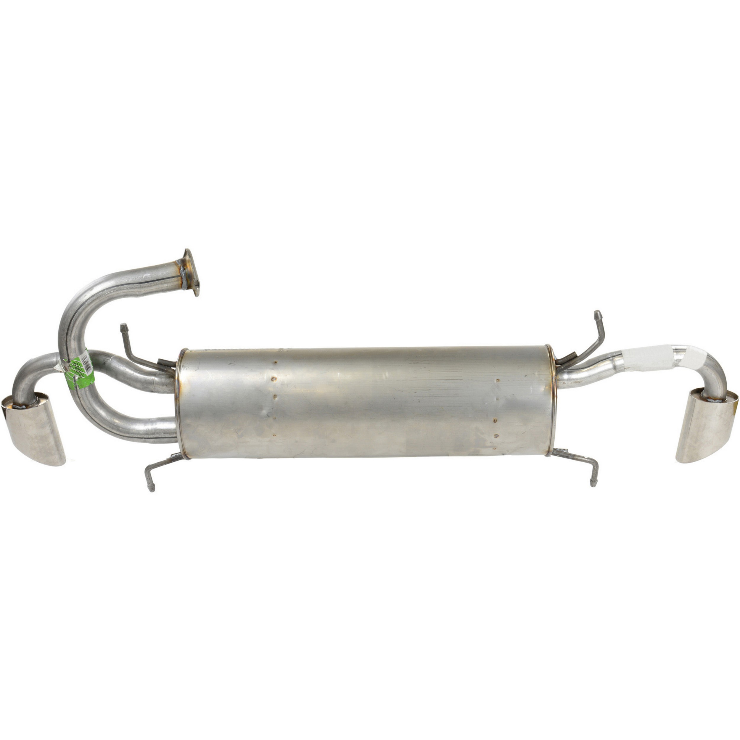 Quiet-Flow SS Direct Fit Exhaust Muffler Assembly 2" Outlet (OD)