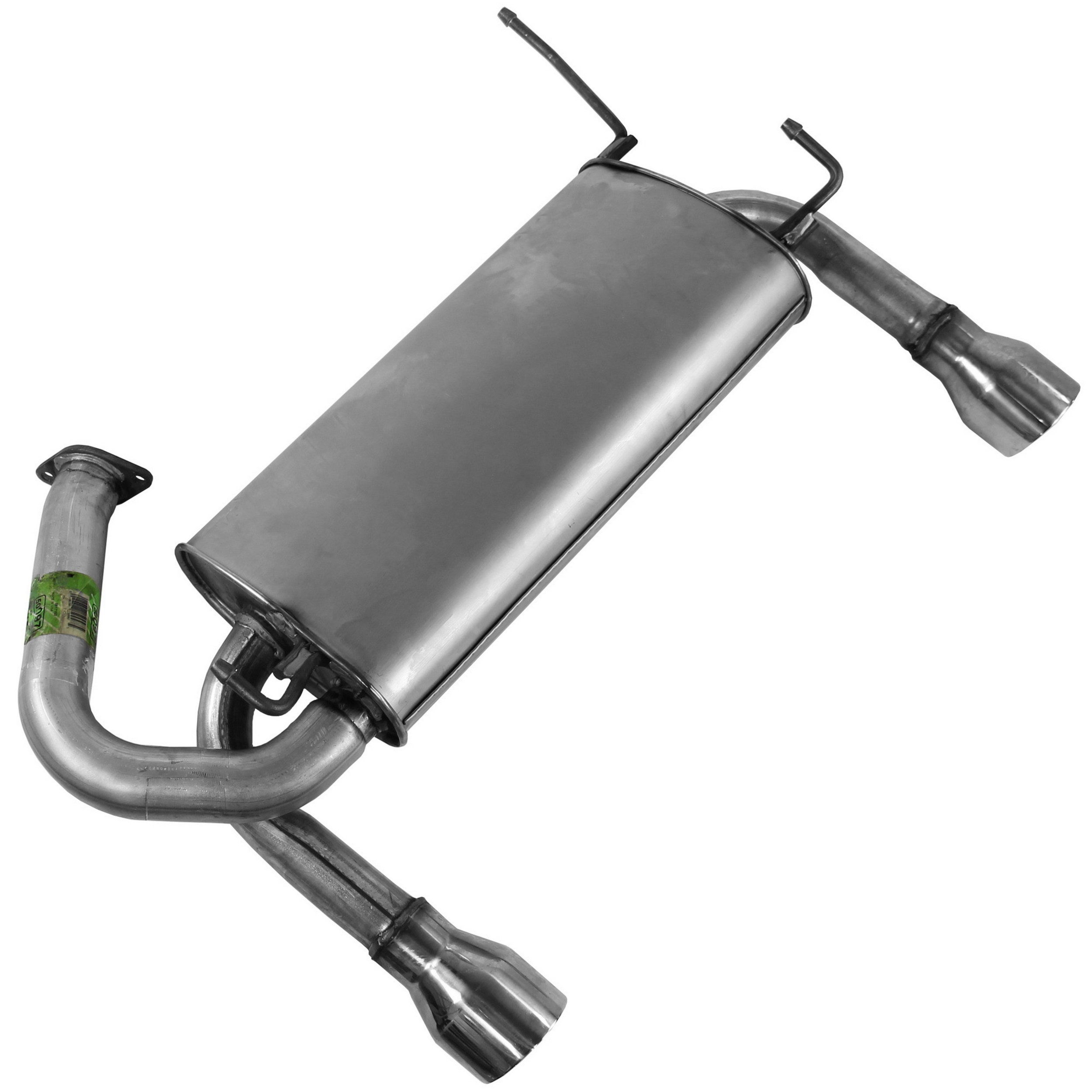 Quiet-Flow SS Direct Fit Exhaust Muffler Assembly 2.25" Outlet (OD)