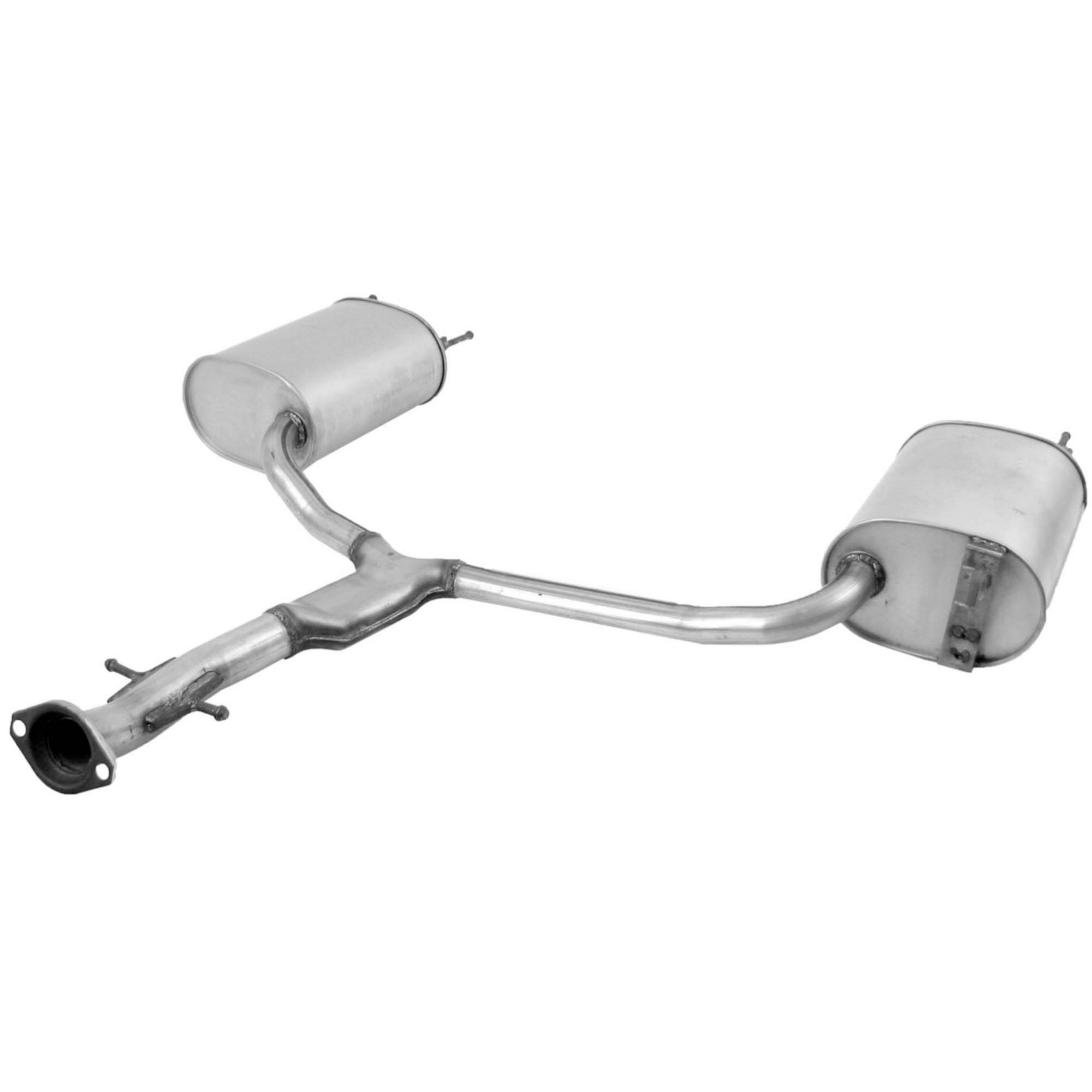 Quiet-Flow Direct Fit Exhaust Muffler Assembly 2.25" Inlet (ID) 2.5" Outlet (OD)