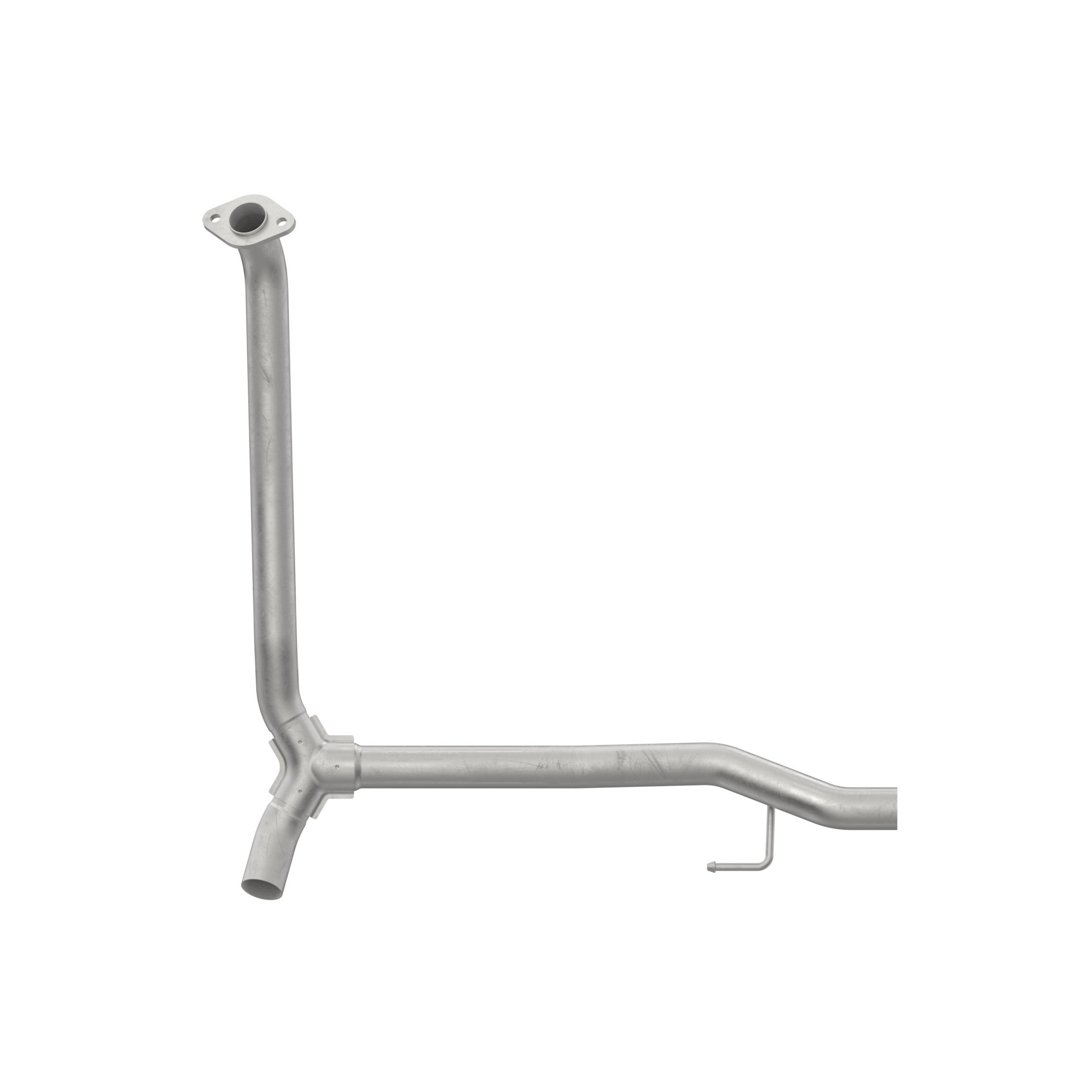 Exhaust Y Pipe 2" Inlet (OD) 1.85" Outlet (OD)