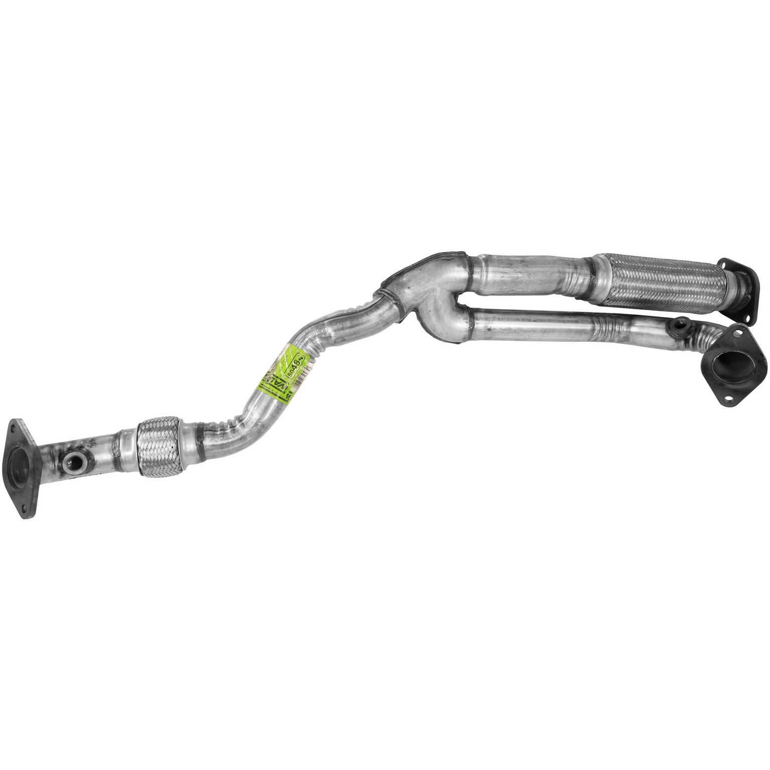 Exhaust Y Pipe 2" Inlet (OD) 2.5" Outlet (OD)
