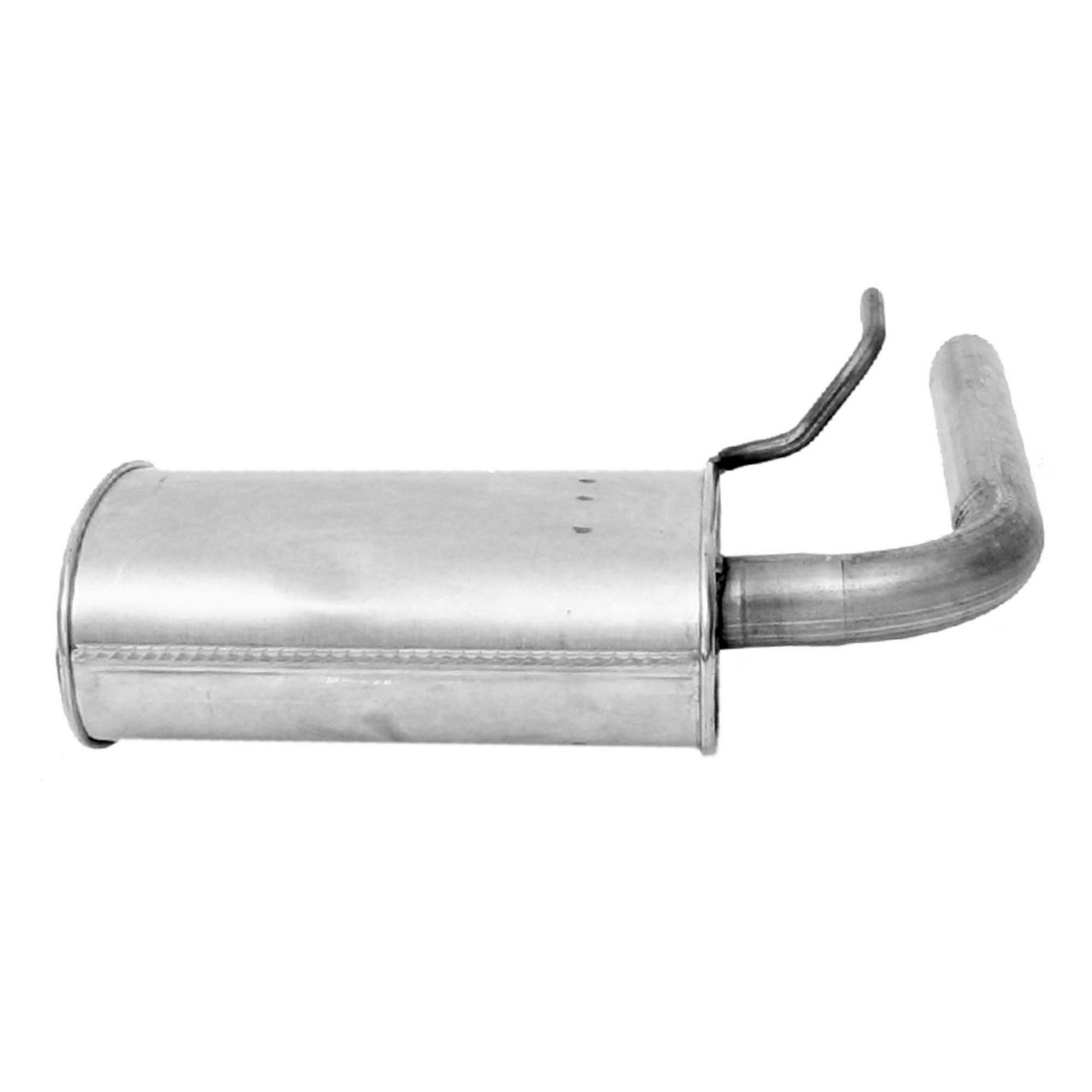 Quiet-Flow SS Direct Fit Exhaust Muffler Assembly 2" Inlet (OD) 2" Outlet (OD)
