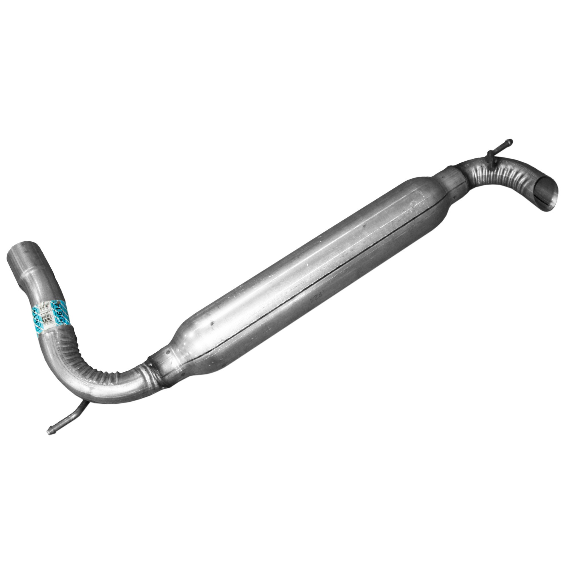 EXHAUST RESONATOR AND PIPE ASSEMBLY