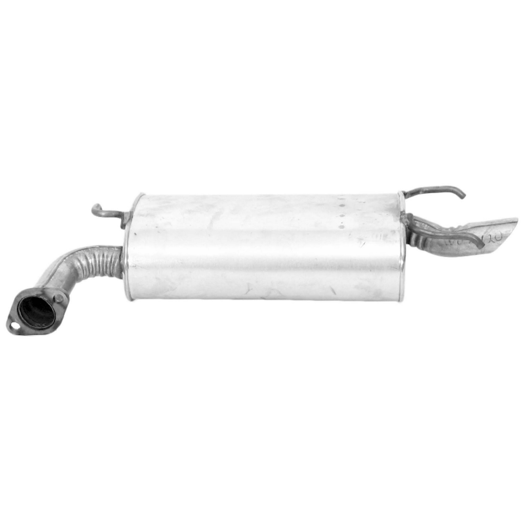 Quiet-Flow SS Direct Fit Exhaust Muffler Assembly 2" Inlet (OD) 2" Outlet (OD)